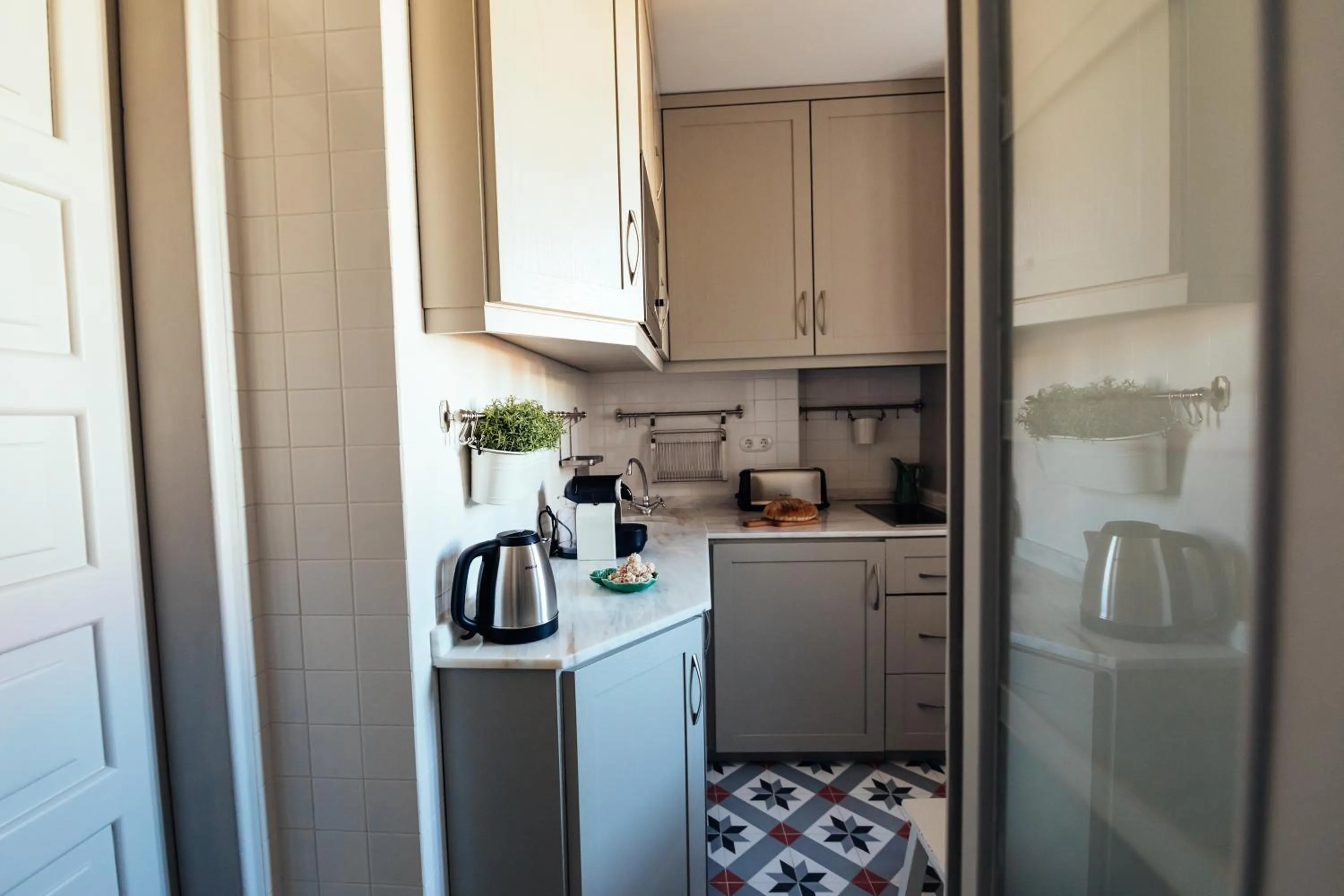 Kitchen or kitchenette in Bordallo's Prime Apartments