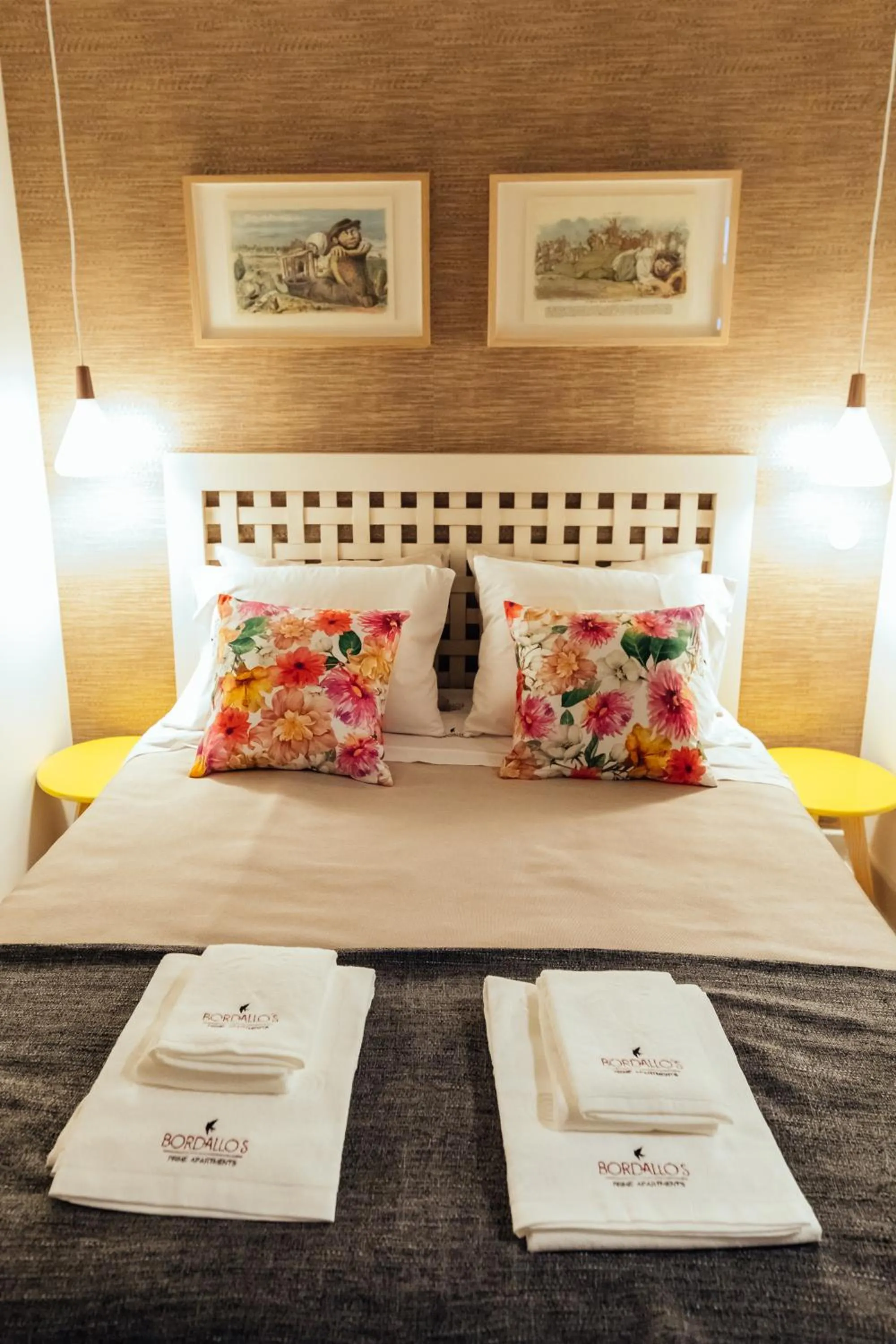 Bed in Bordallo's Prime Apartments