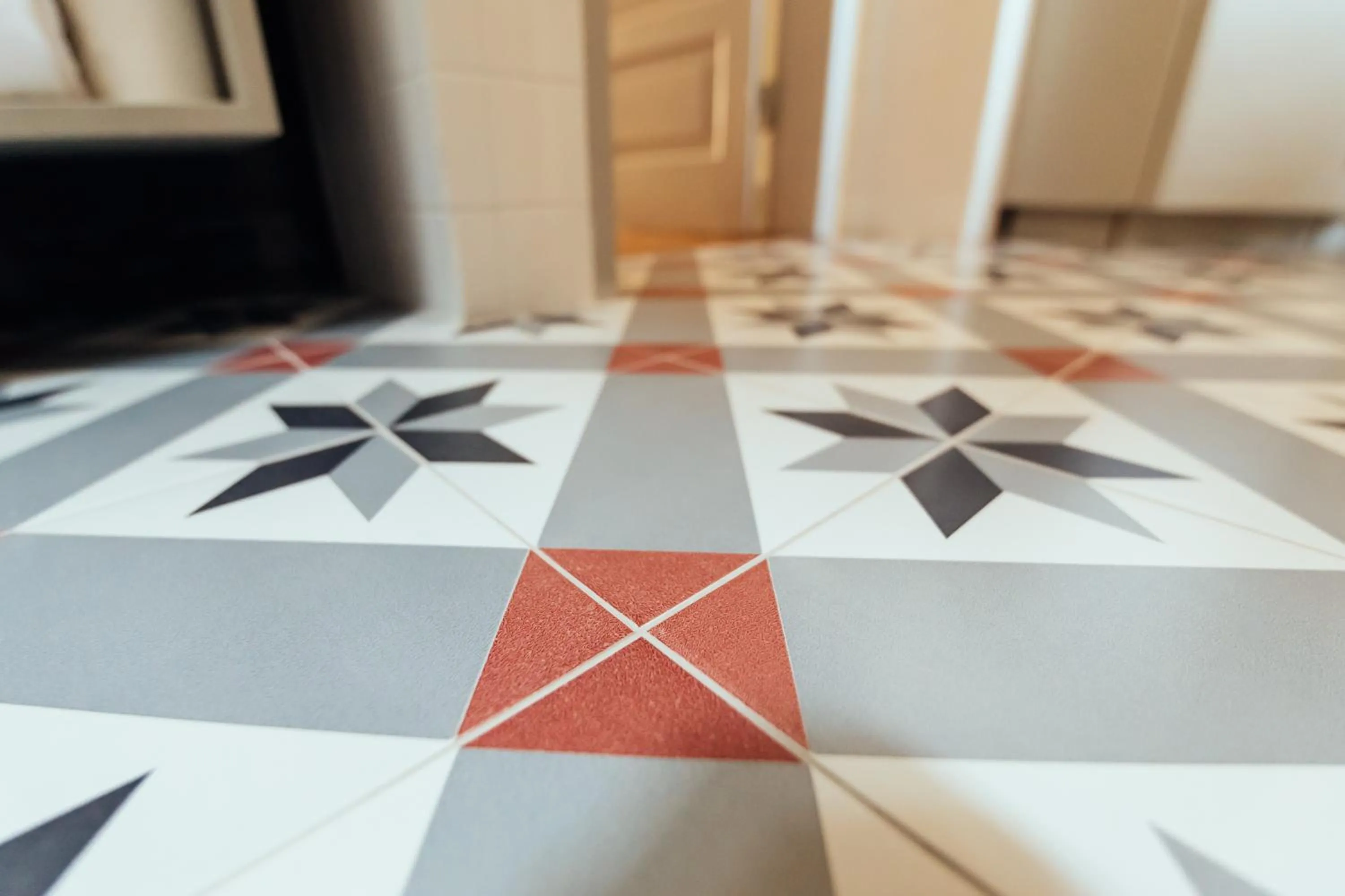 Decorative detail in Bordallo's Prime Apartments