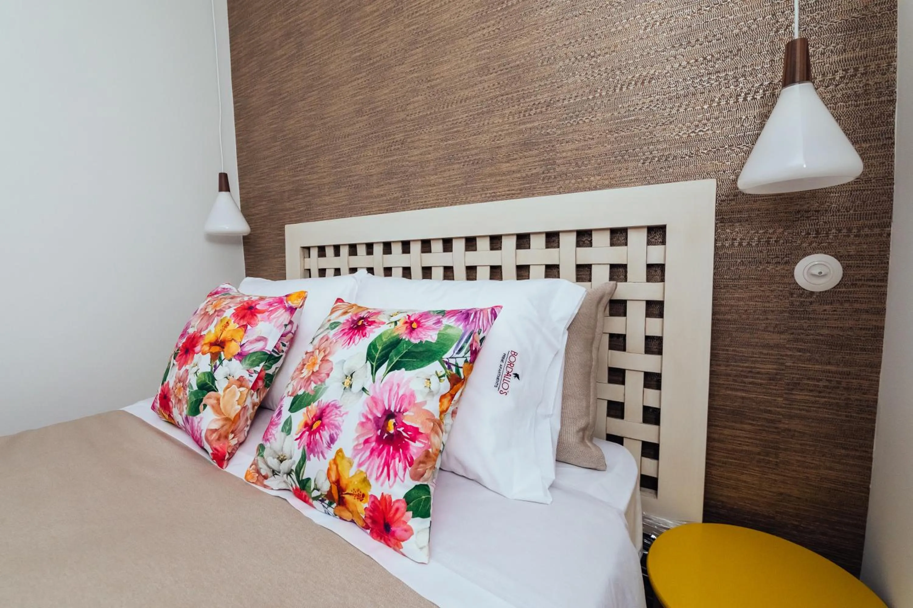 Bed in Bordallo's Prime Apartments