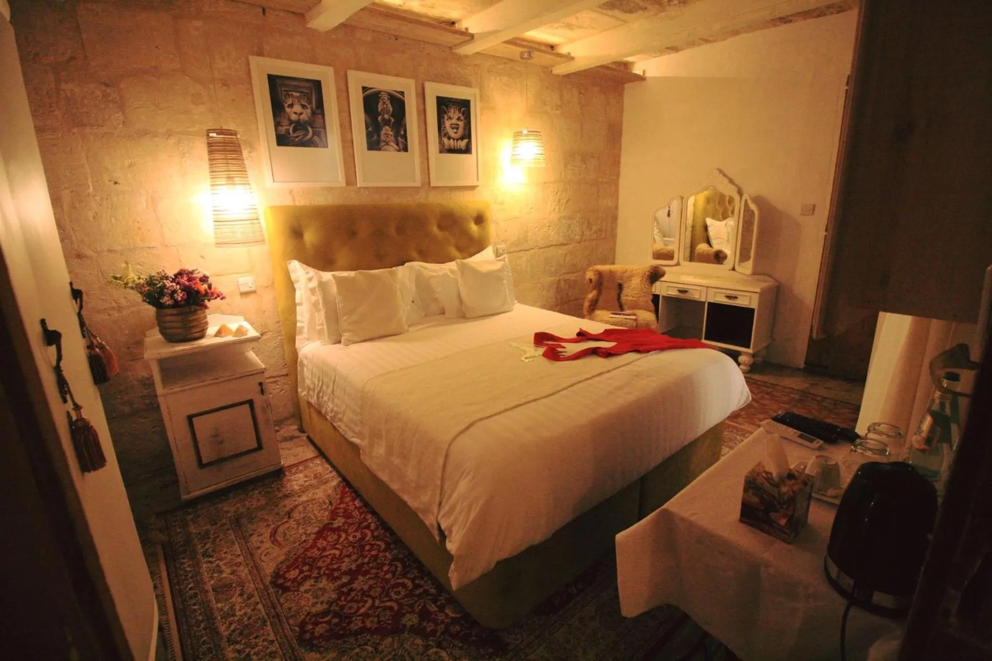 Bed in Valletta Lucente Guest House