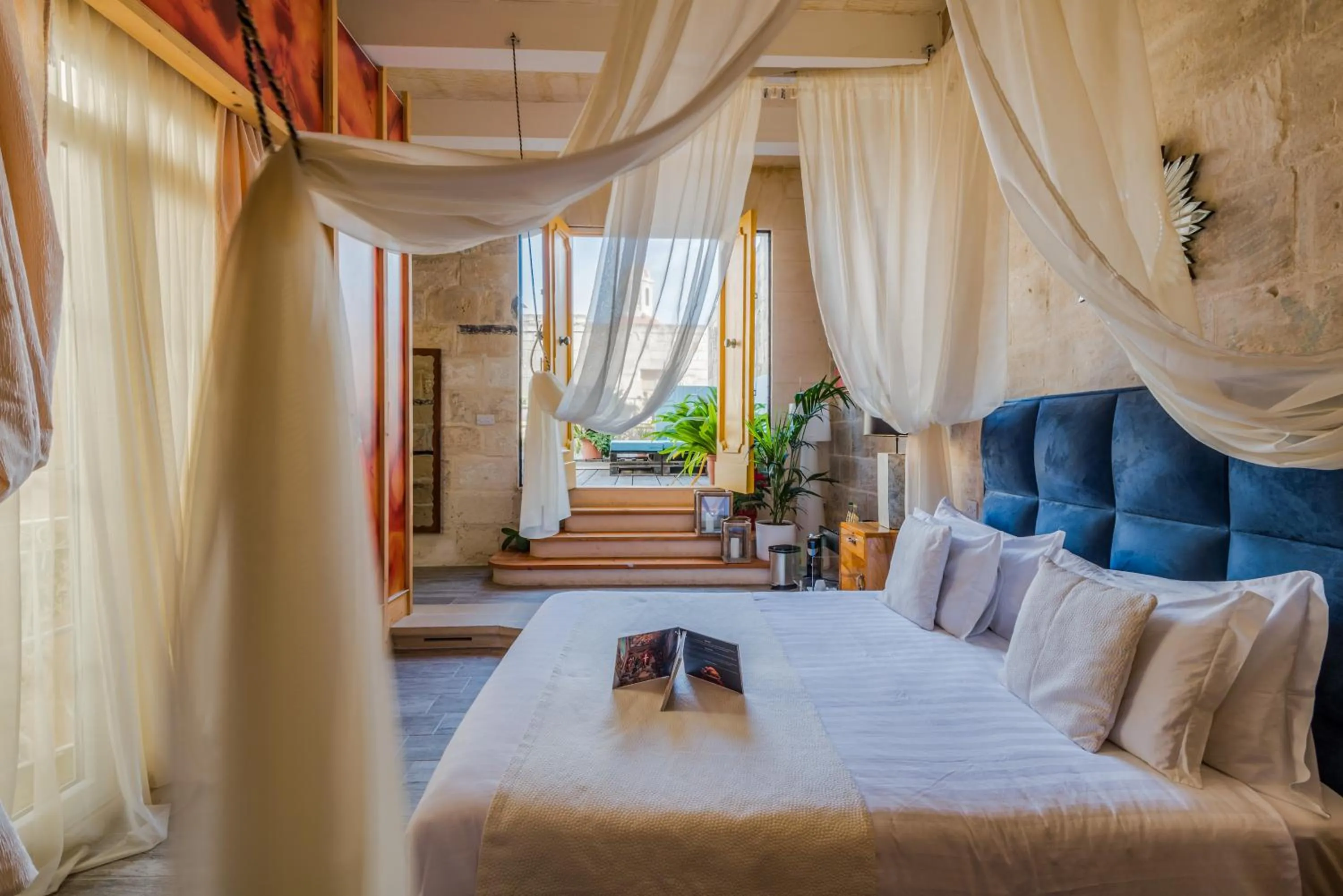 Bed in Valletta Lucente Guest House