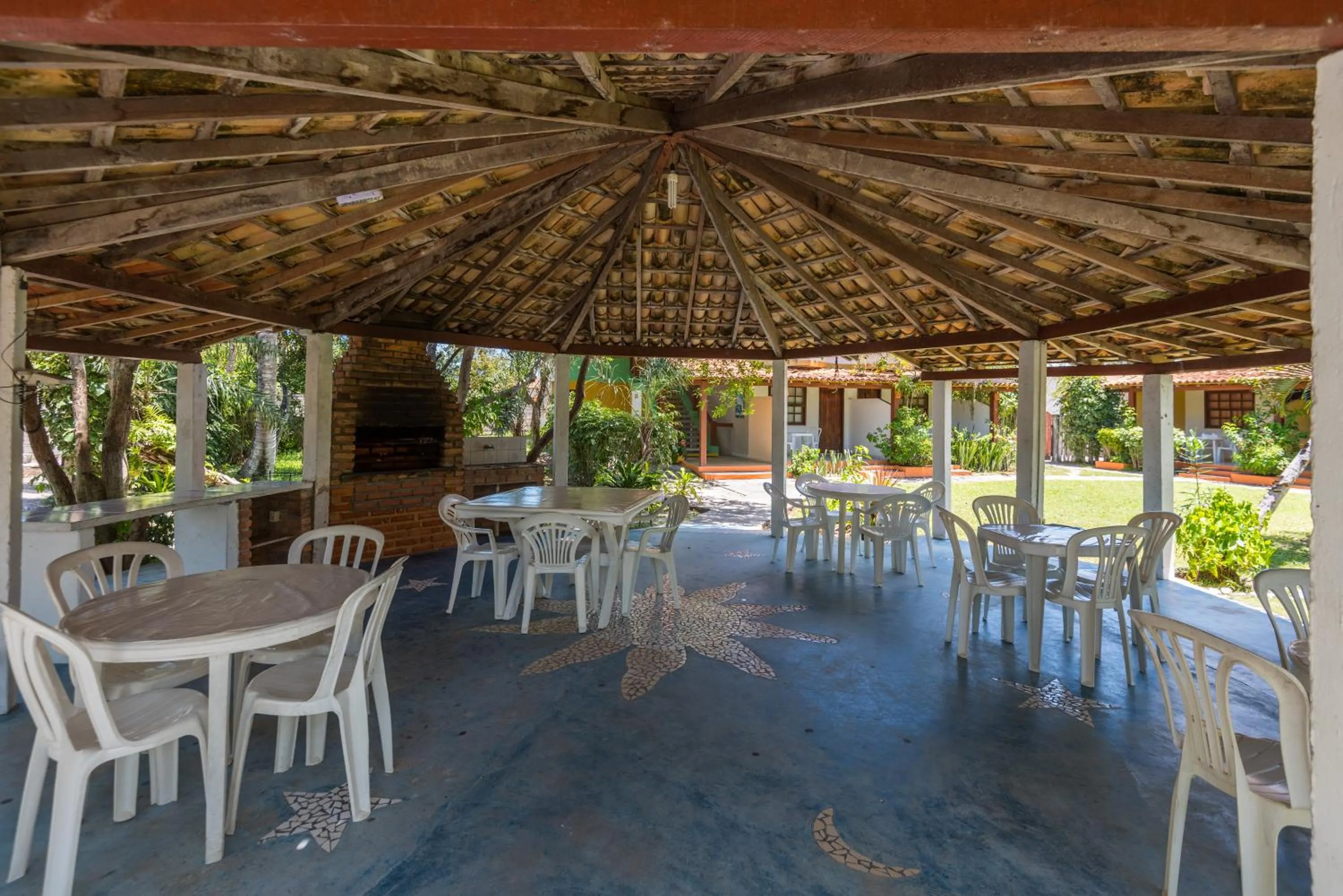BBQ facilities in Pousada Aldeia Portuguesa