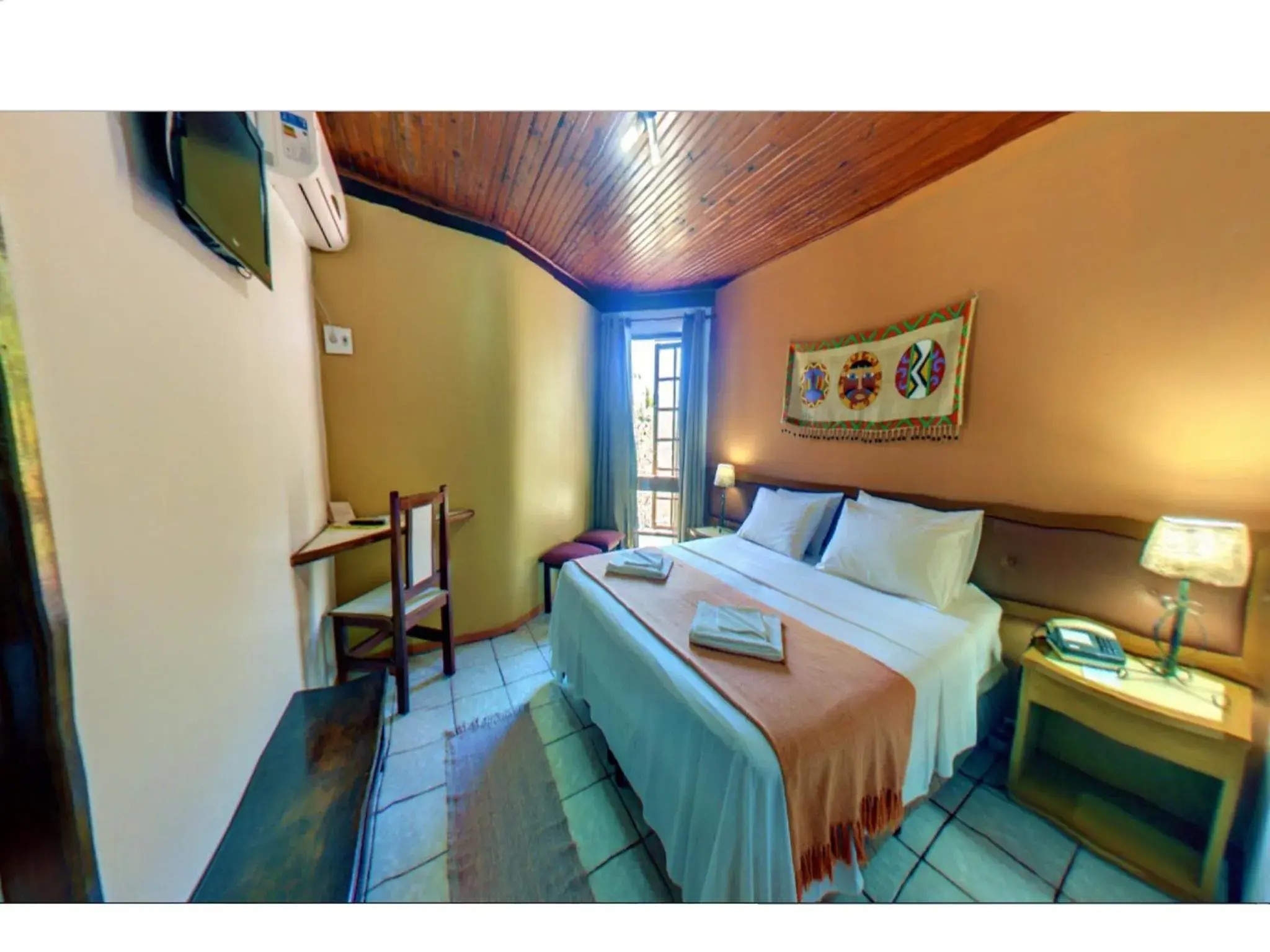 Deluxe Double Room in Pousada Aldeia Portuguesa Deluxe Double Room in Pousada Aldeia Portuguesa