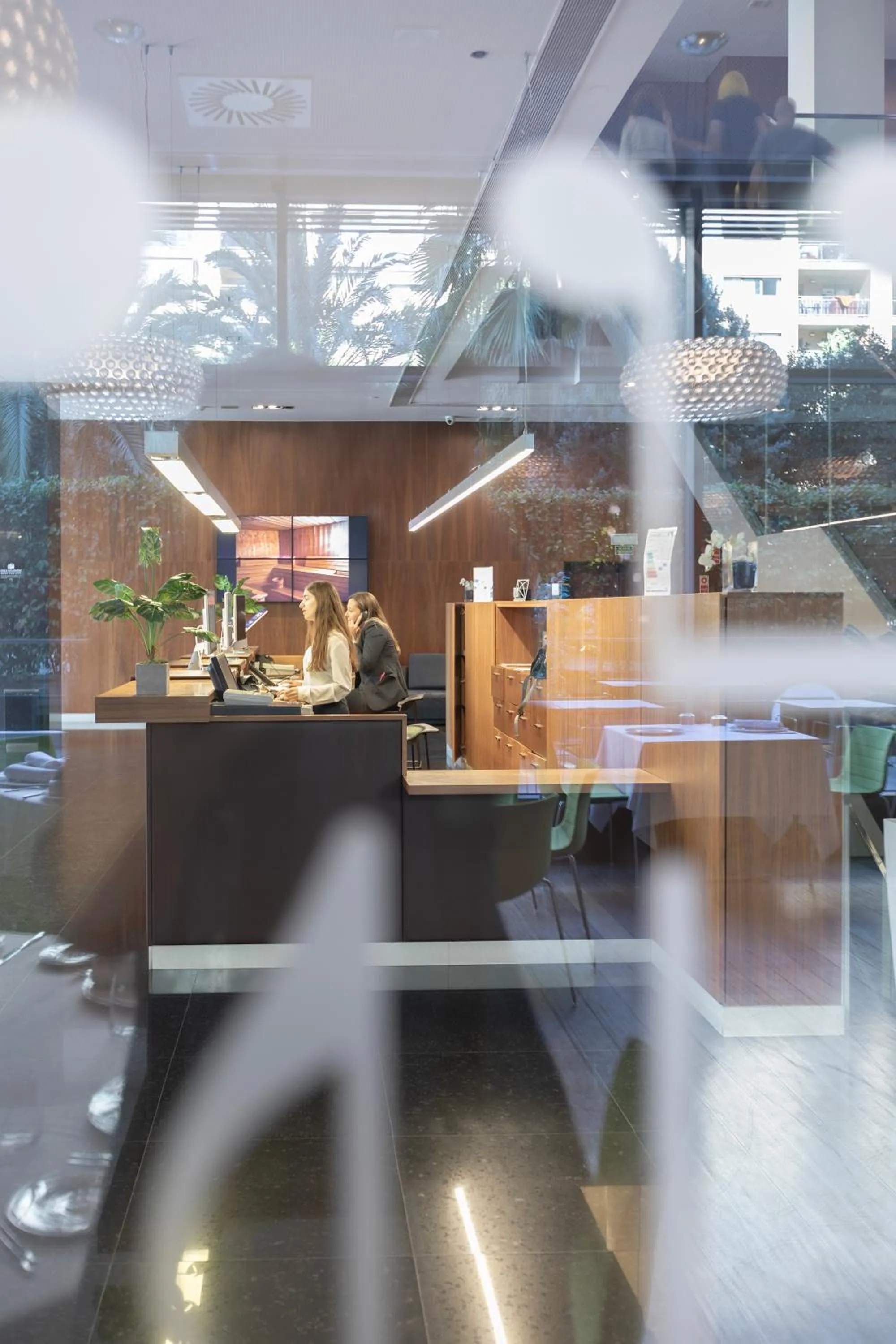 Lobby or reception in Primus Valencia