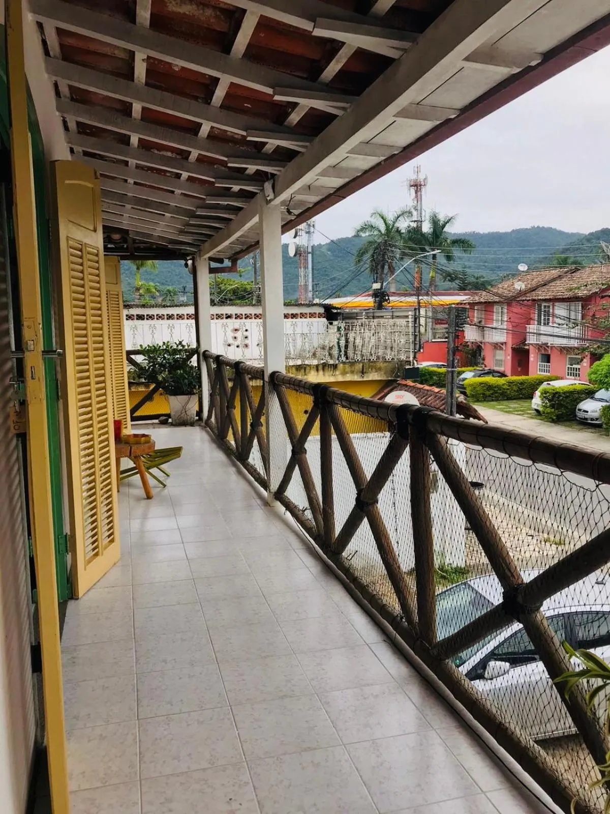 Balcony/Terrace in Pousada Florescer