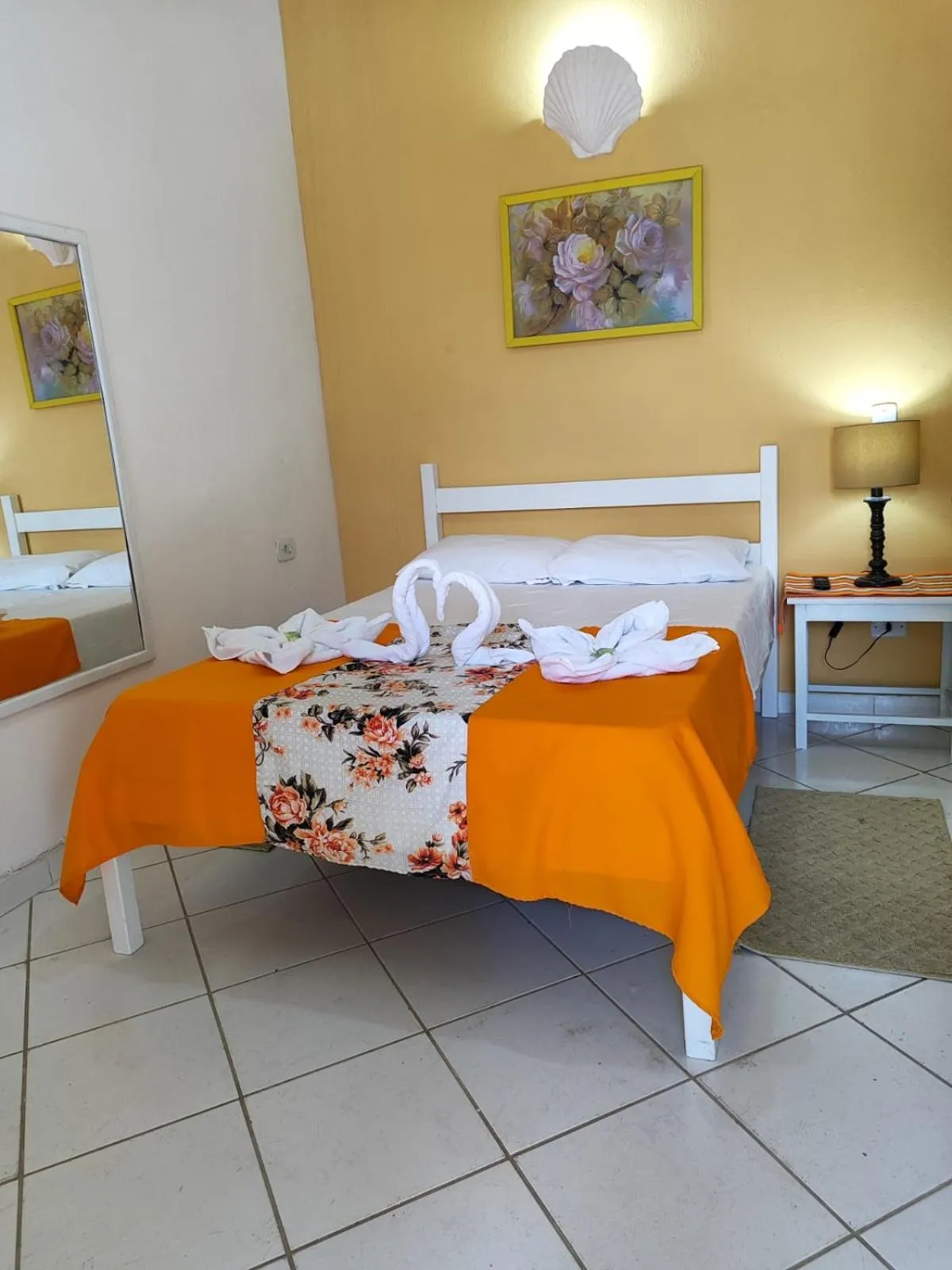 Property building, Bed in Pousada Florescer