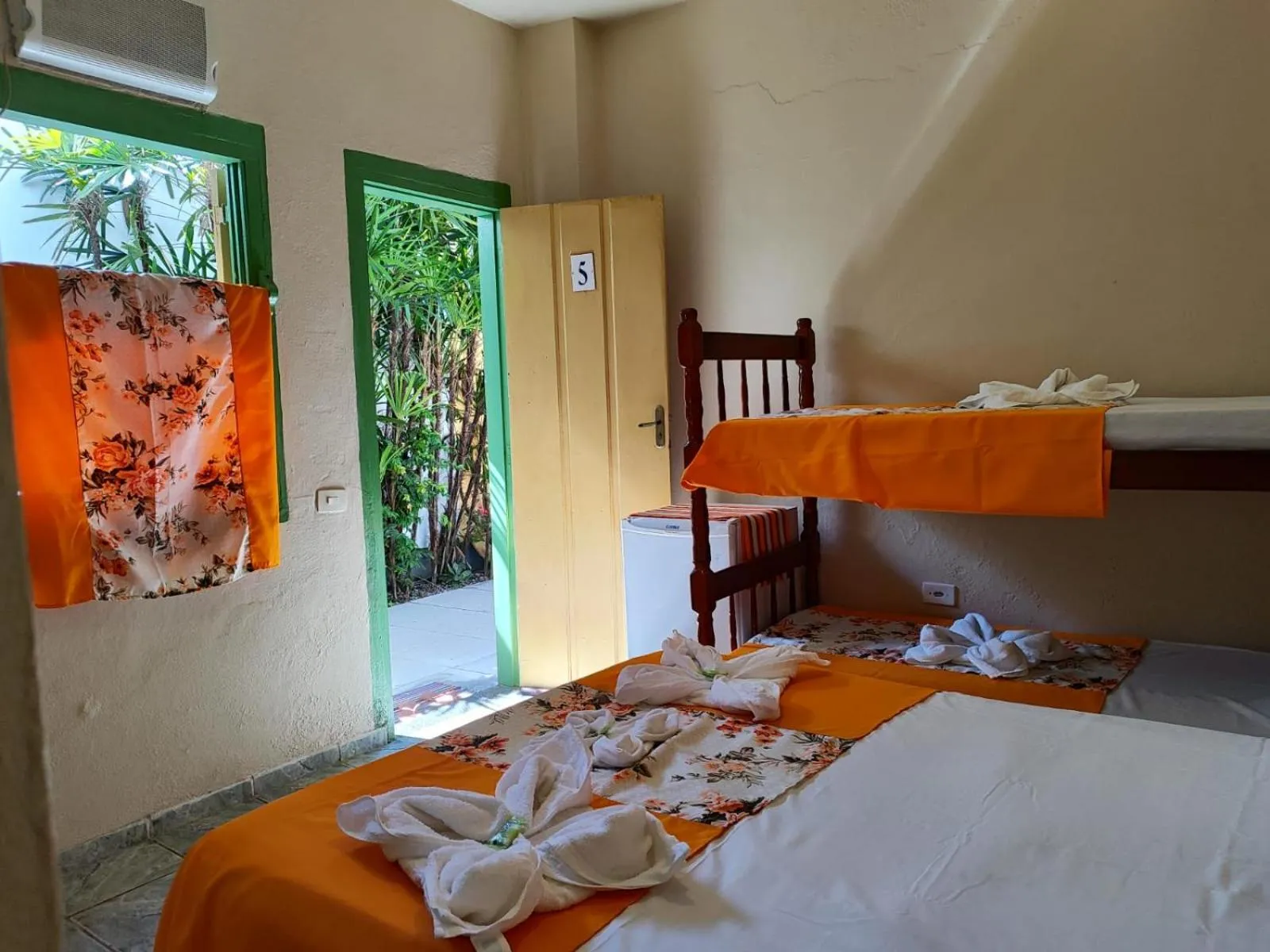 Bed in Pousada Florescer