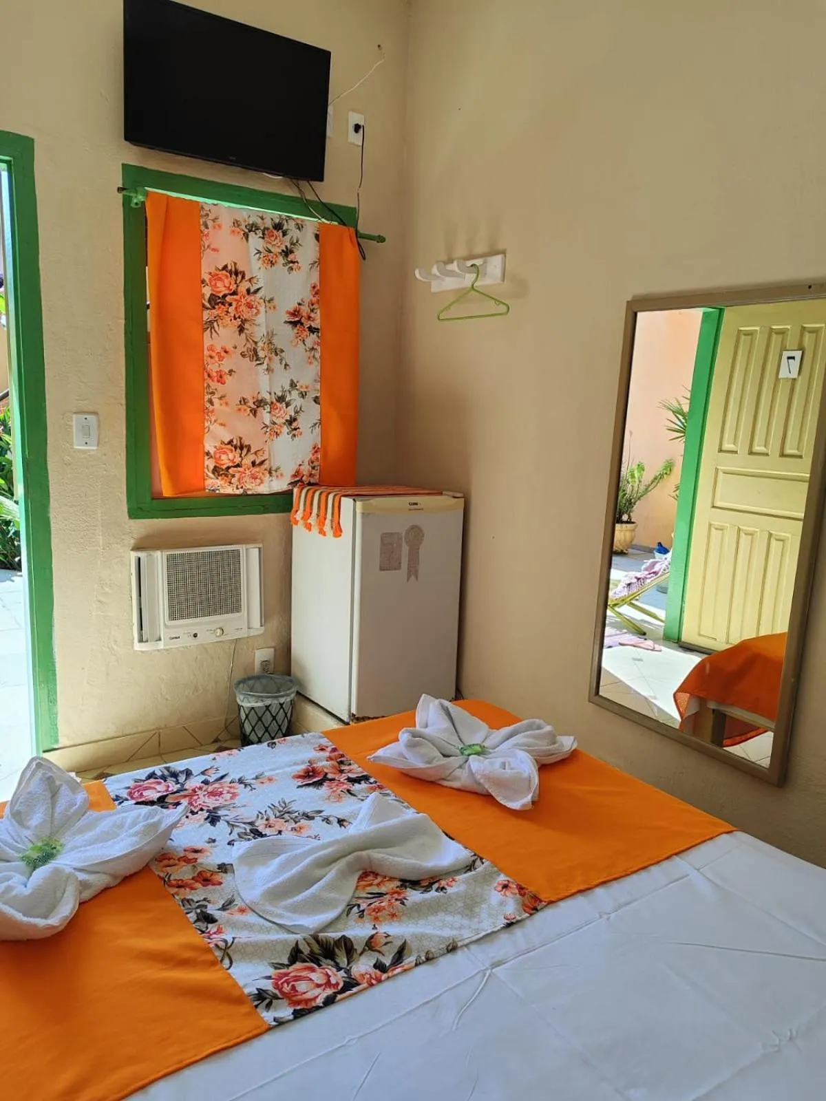 Bed in Pousada Florescer