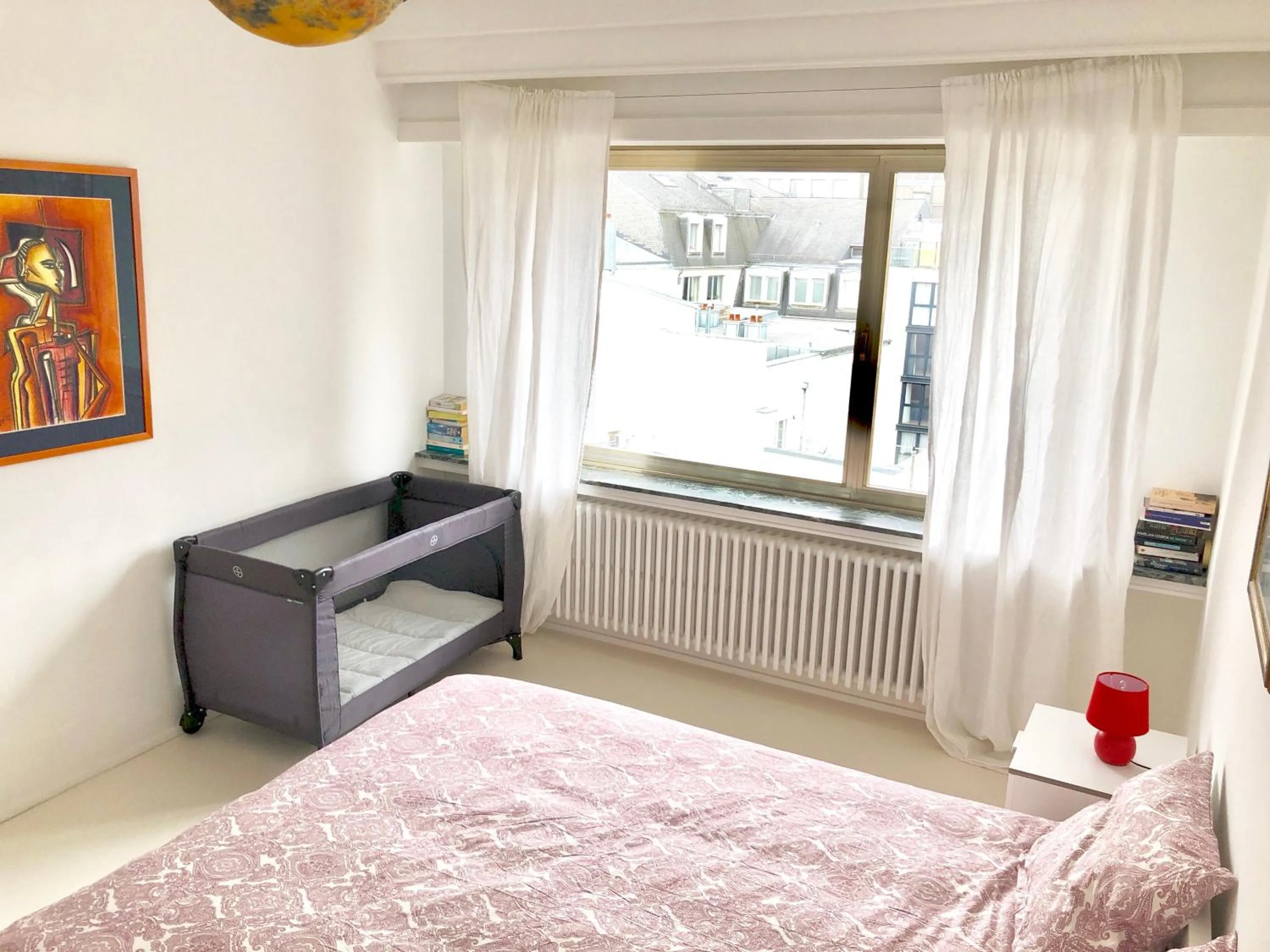 Bedroom, Bed in Spacious flat in the heart of the City Center! Ideal for a family!