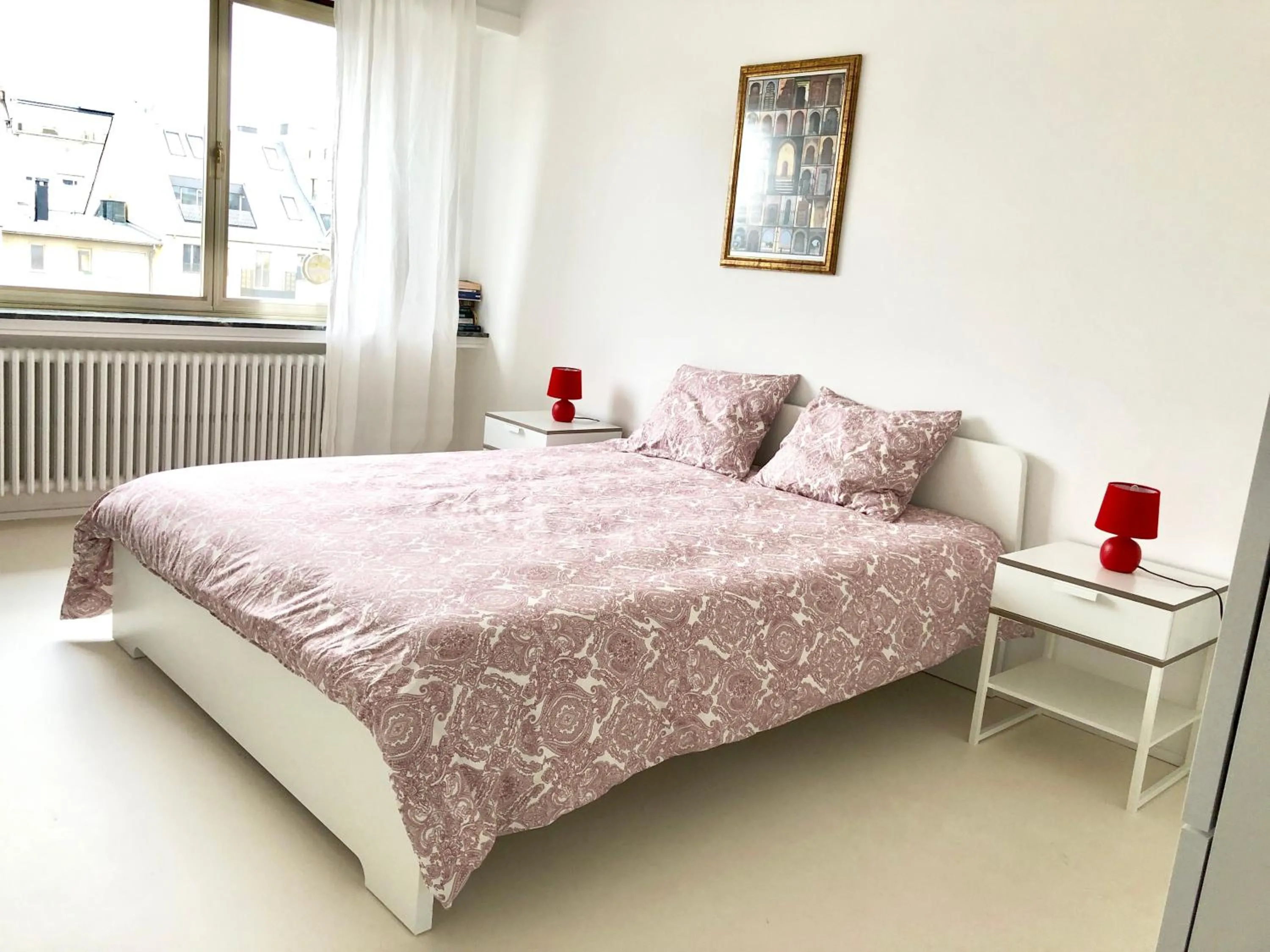 Bedroom, Bed in Spacious flat in the heart of the City Center! Ideal for a family!