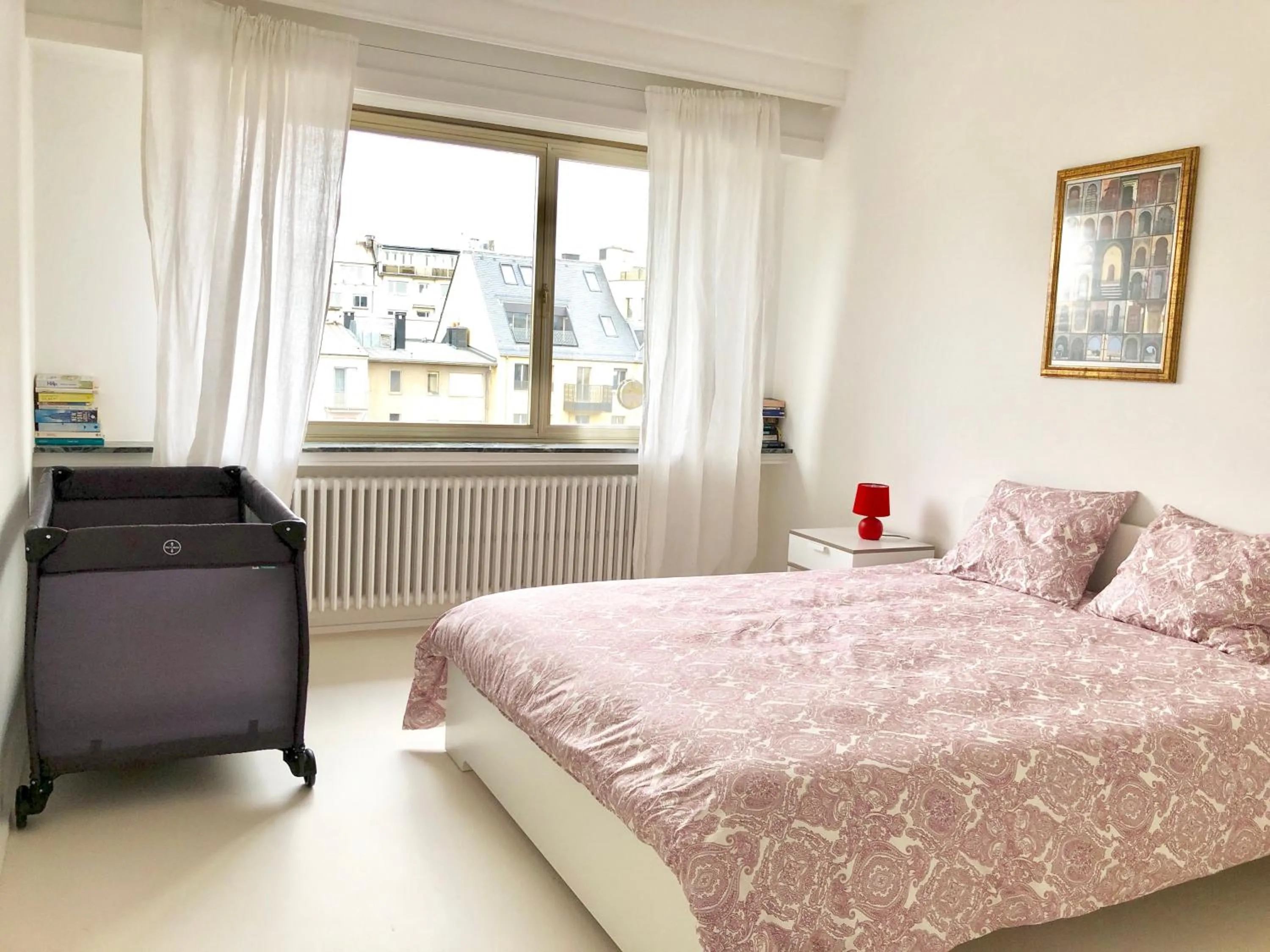 Bedroom, Bed in Spacious flat in the heart of the City Center! Ideal for a family!