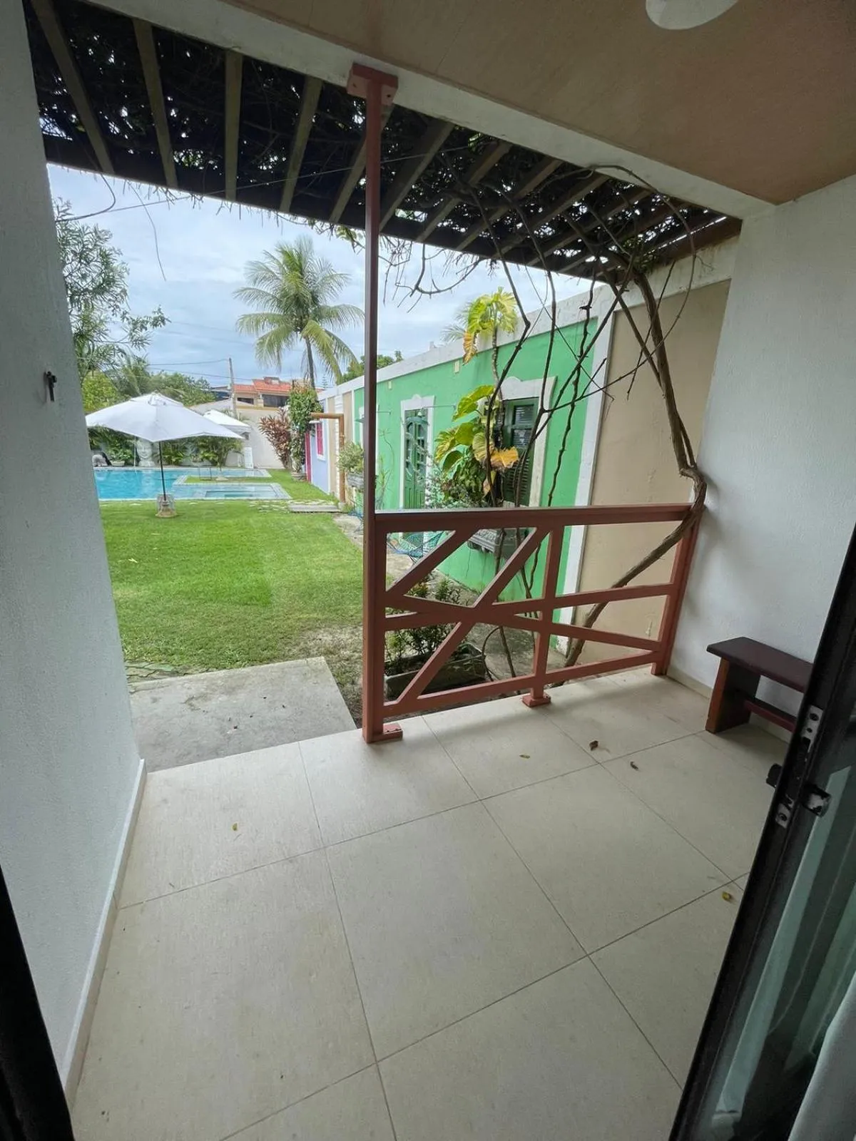 Patio in Pousada Le Baron