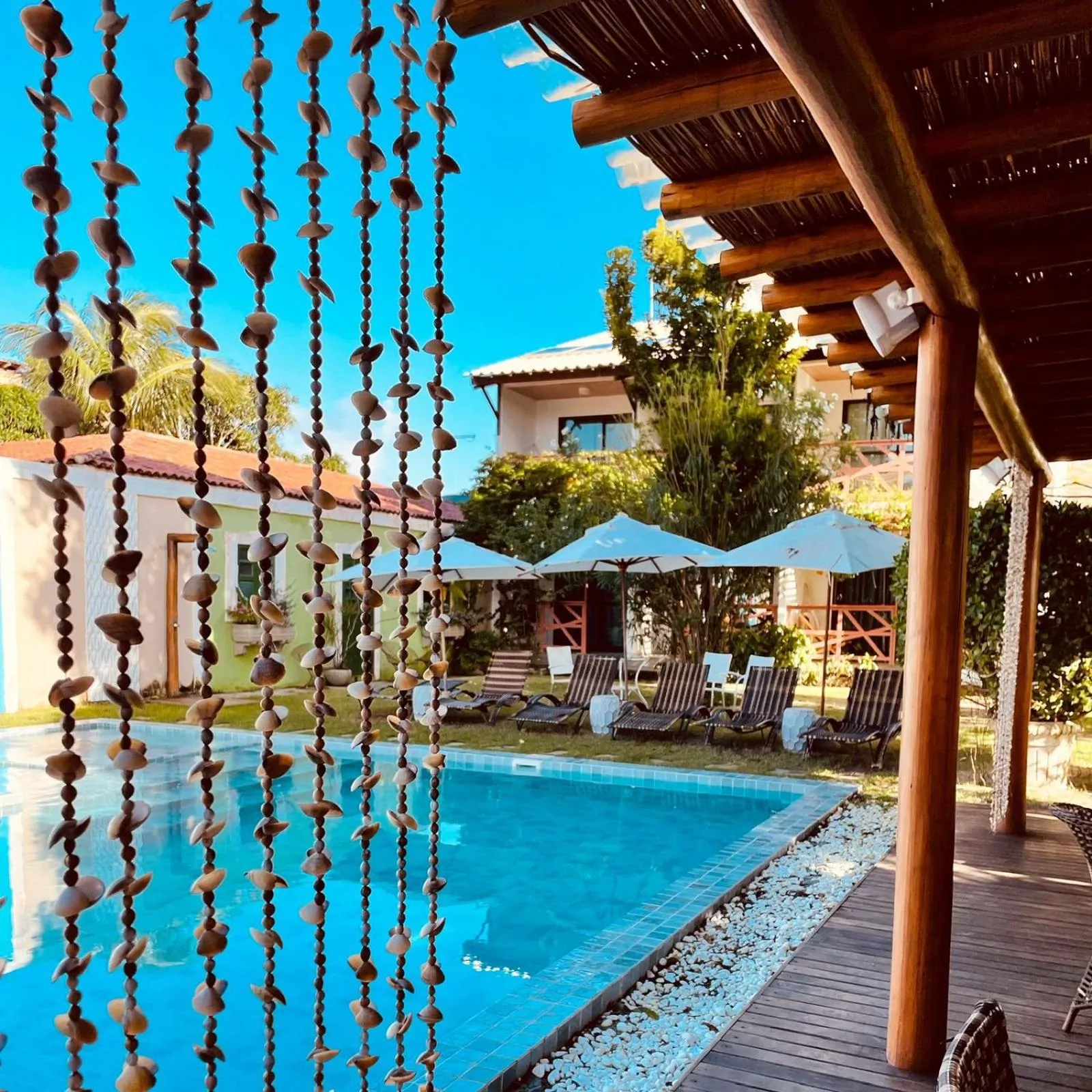 Swimming pool in Pousada Le Baron