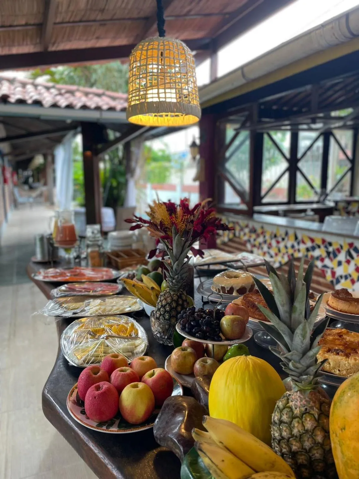 Breakfast in Pousada Le Baron