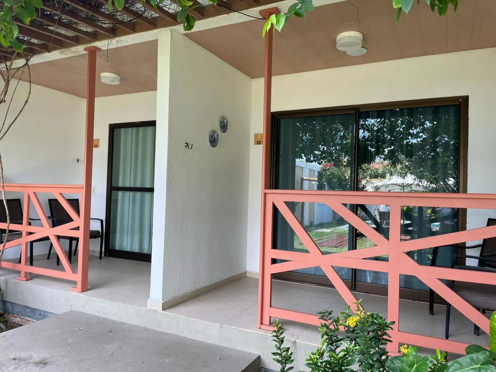 Patio in Pousada Le Baron