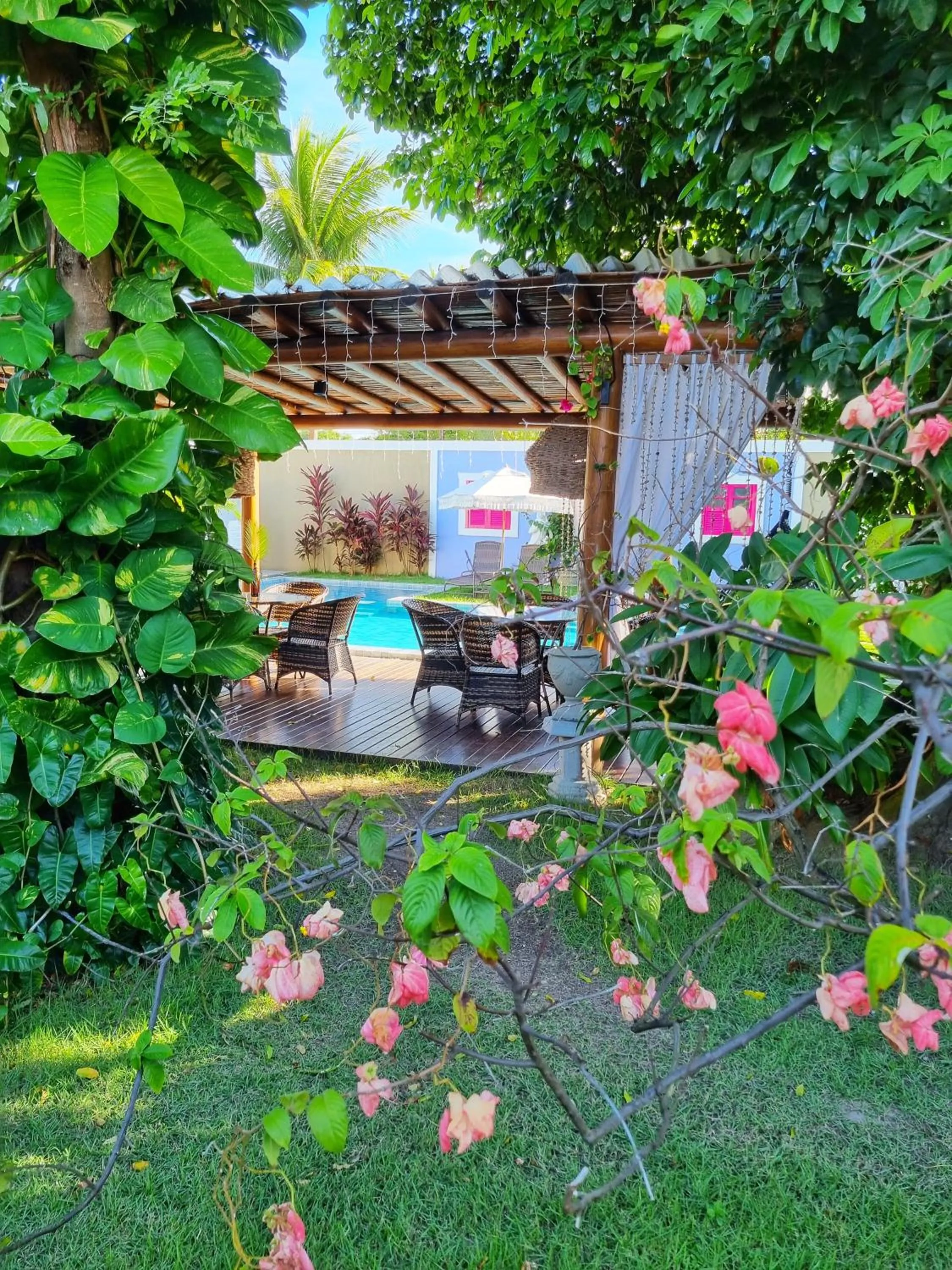 Garden in Pousada Le Baron