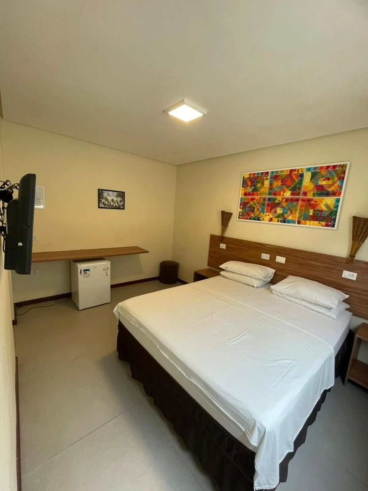 Bed in Pousada Le Baron