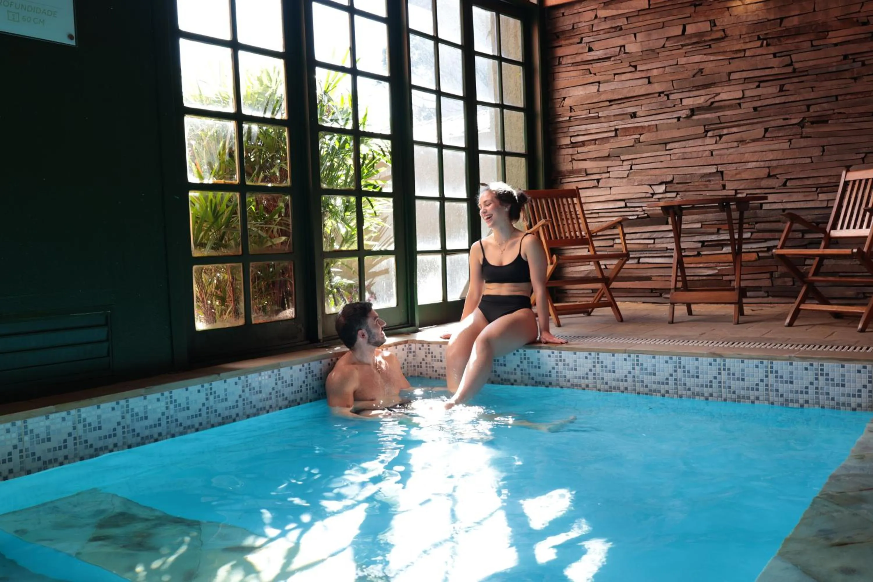 Swimming pool in Hotel Fioreze Origem