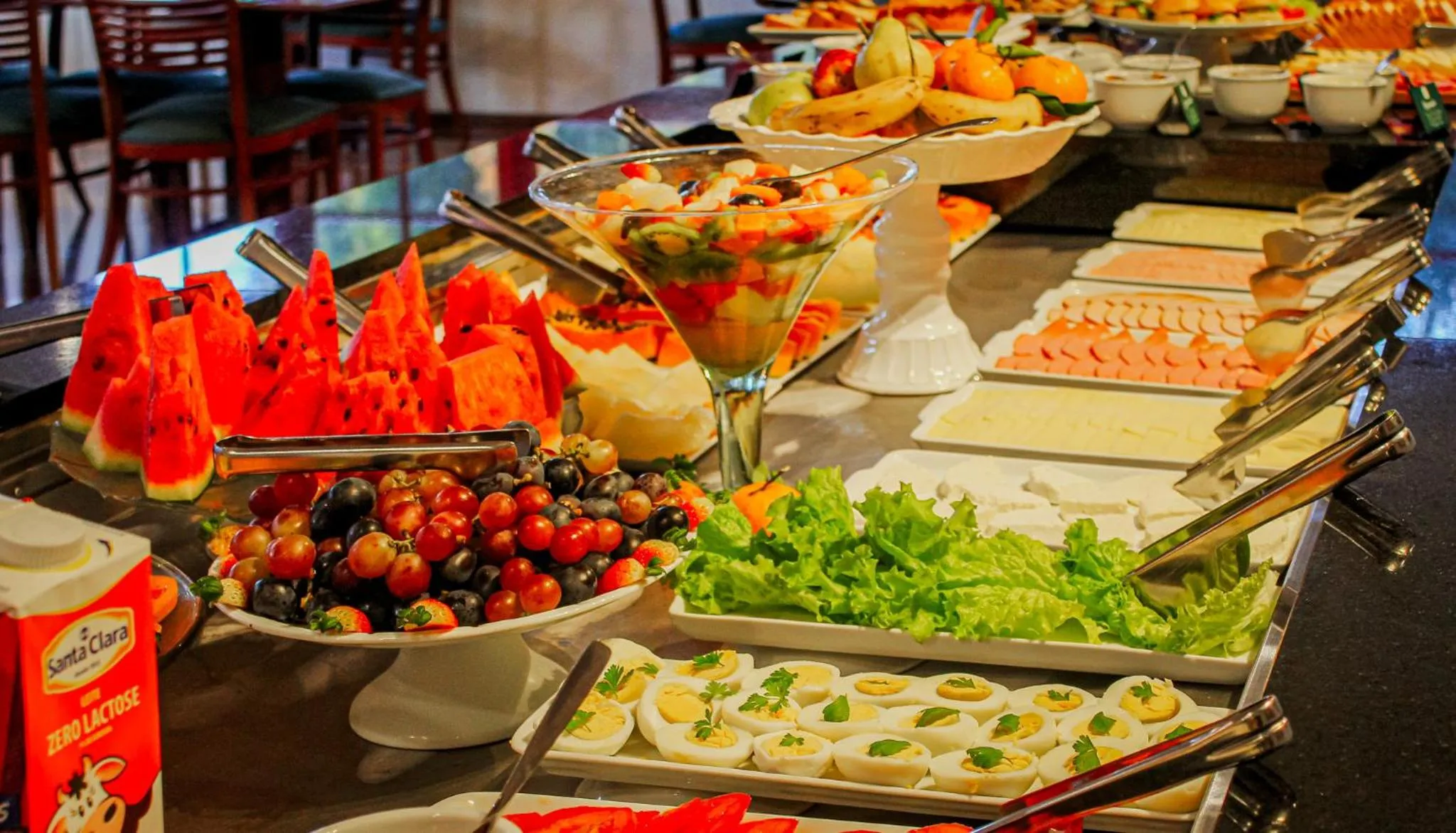 Buffet breakfast in Hotel Fioreze Origem