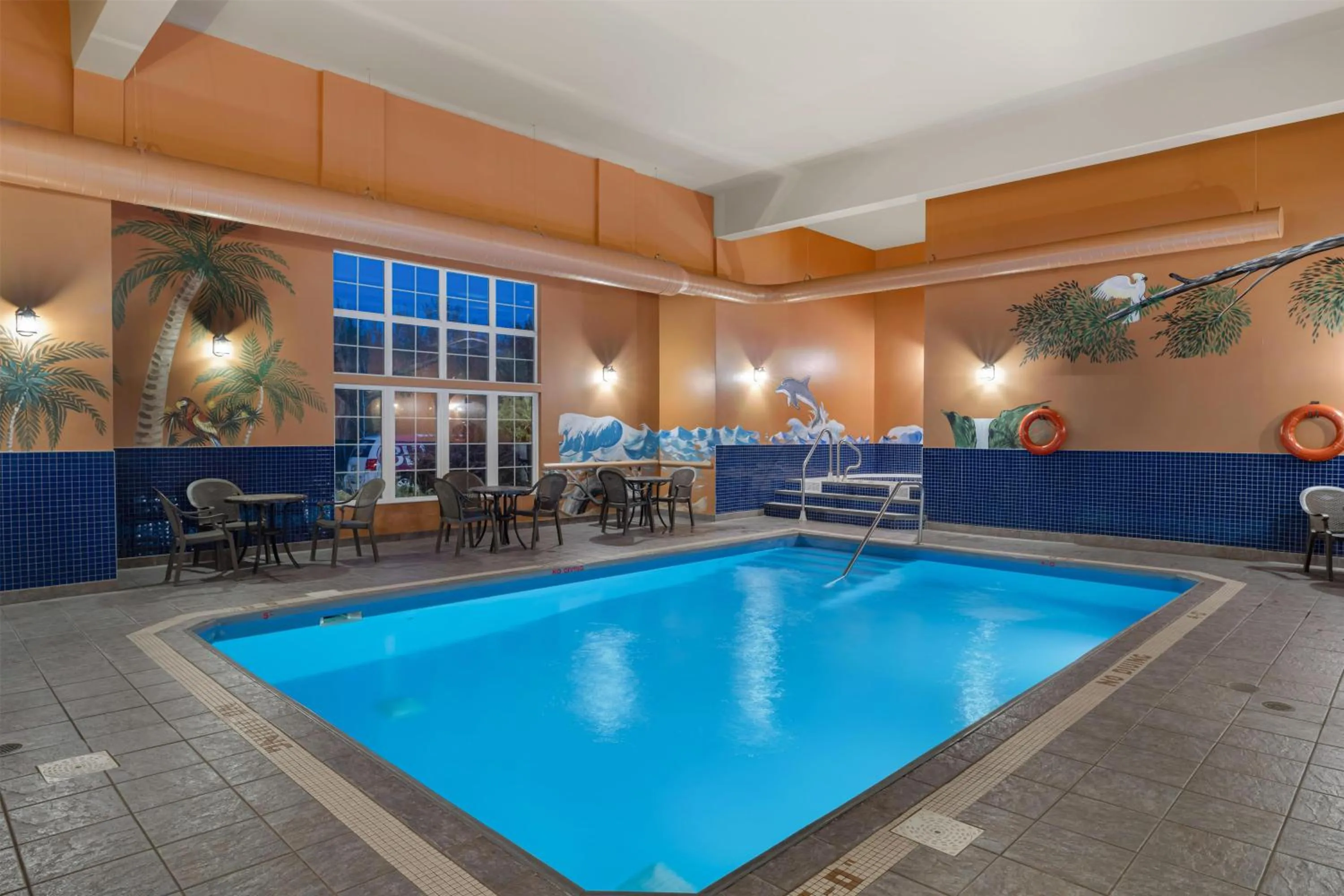 Pool view in Best Western Plus Fredericton Hotel & Suites