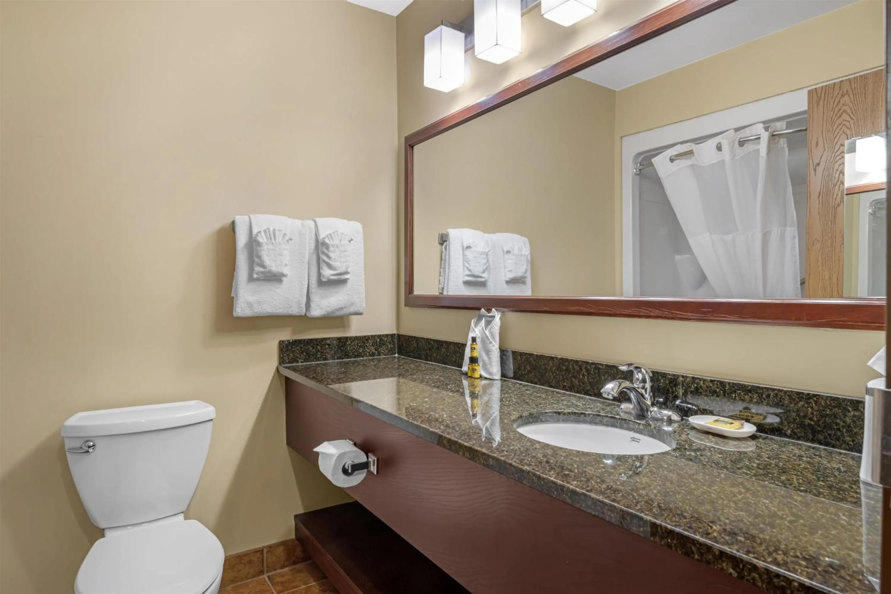 Bathroom in Best Western Plus Fredericton Hotel & Suites