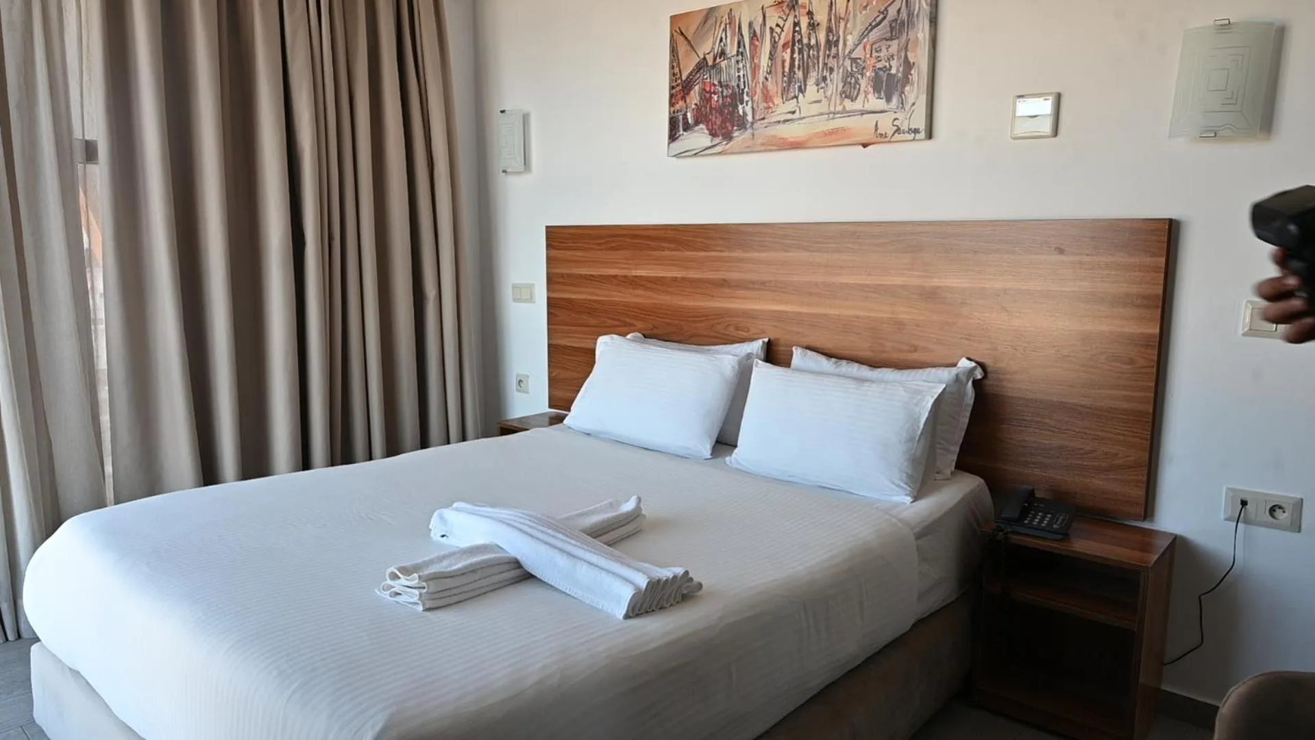 Bed in Hotel Centre Ville