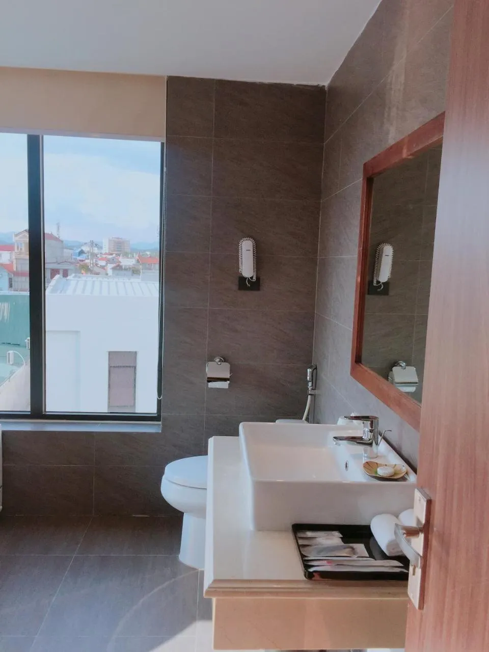 Bathroom in Muong Thanh Luxury Lang Son Hotel