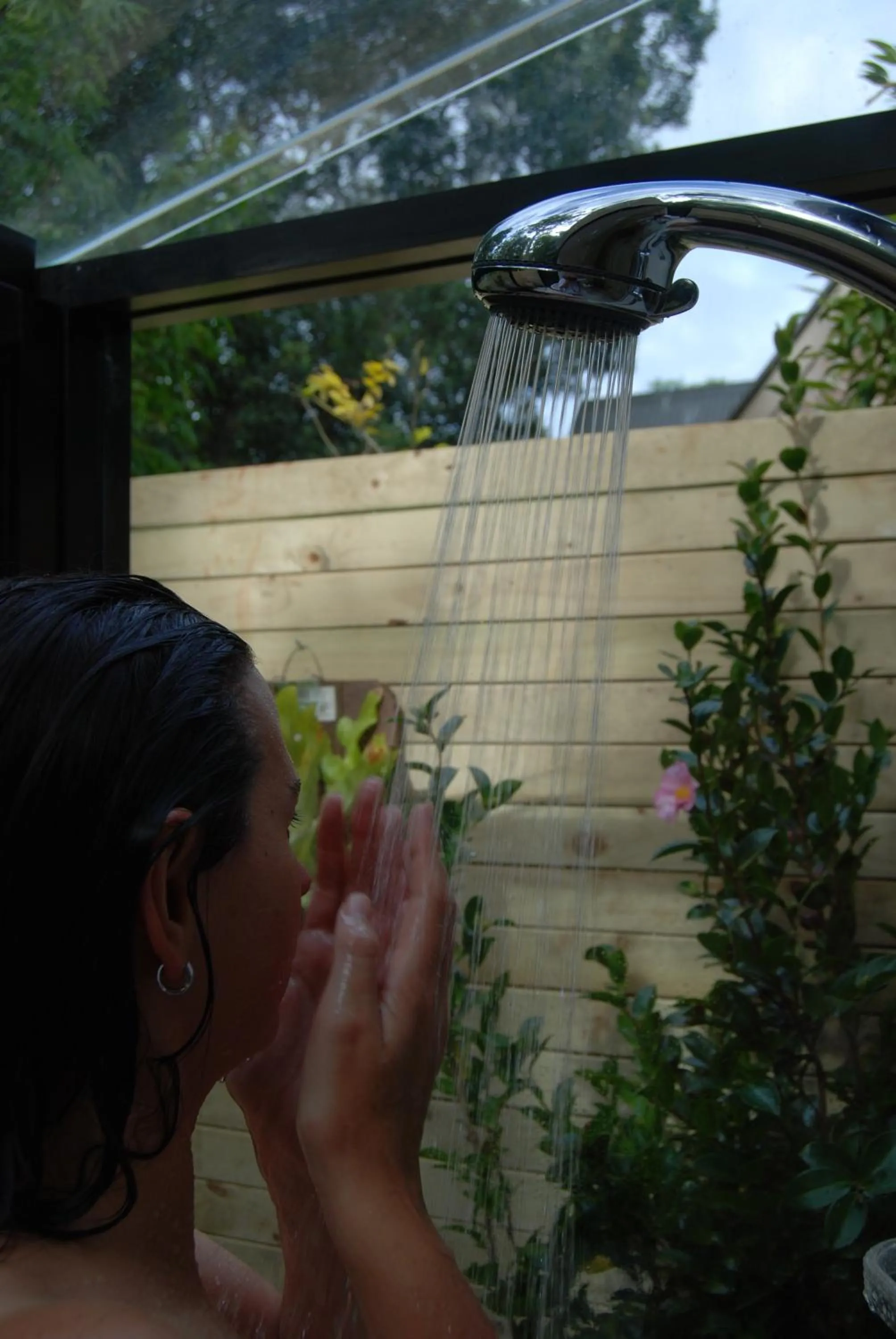 Bathroom in Witches Falls Cottages