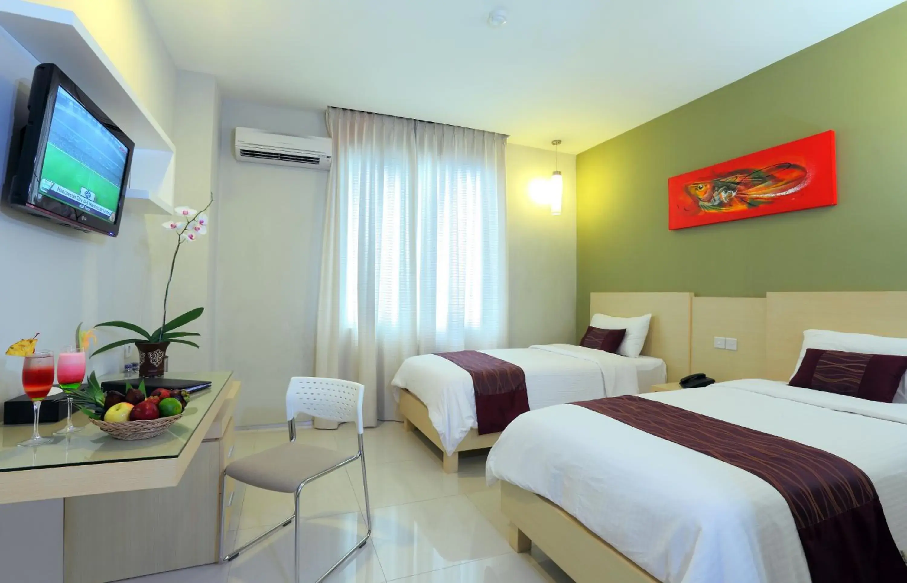 Superior Double or Twin Room in Lombok Plaza Hotel and Convention Superior Double or Twin Room in Lombok Plaza Hotel and Convention