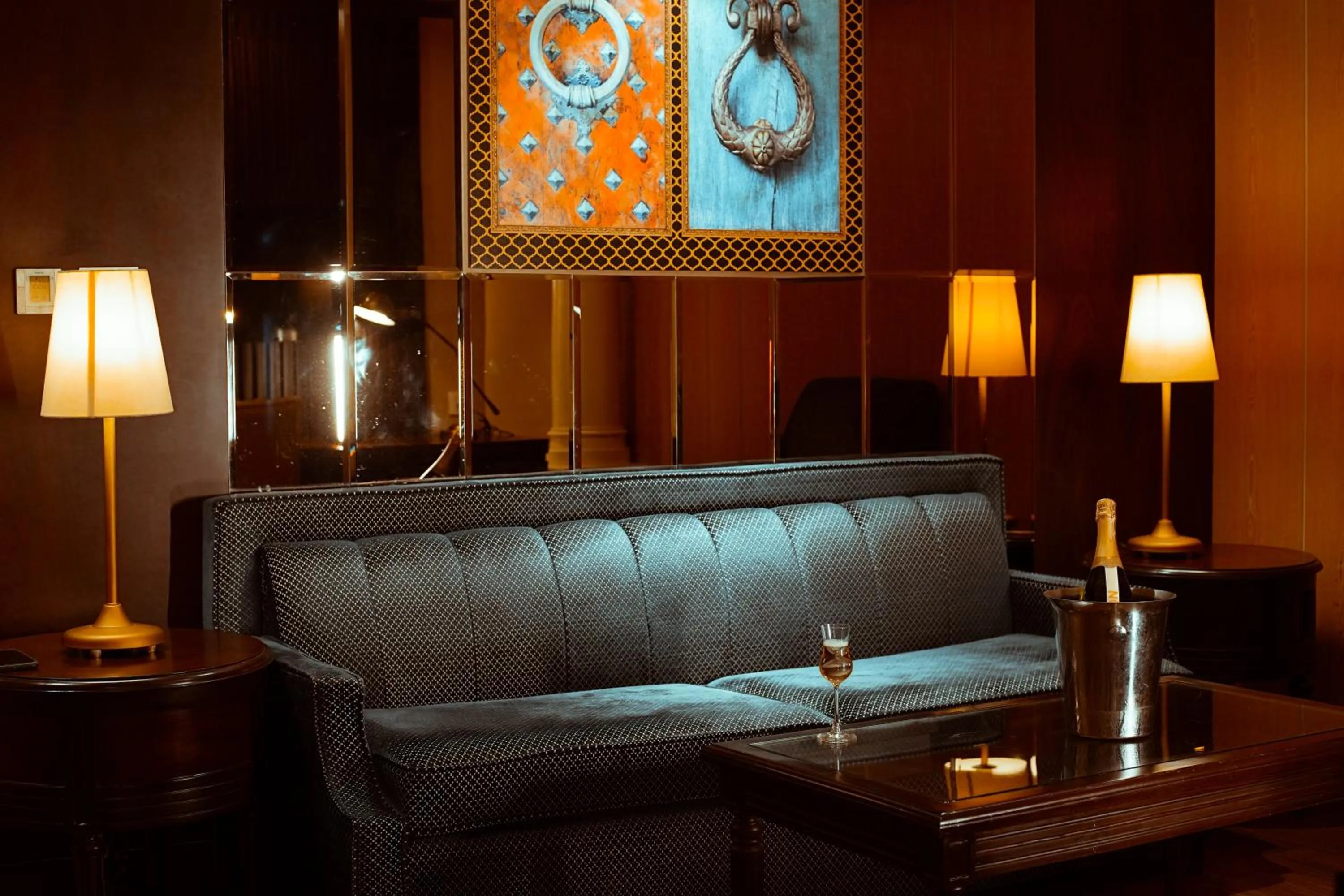 Seating area in Park Plaza Jodhpur