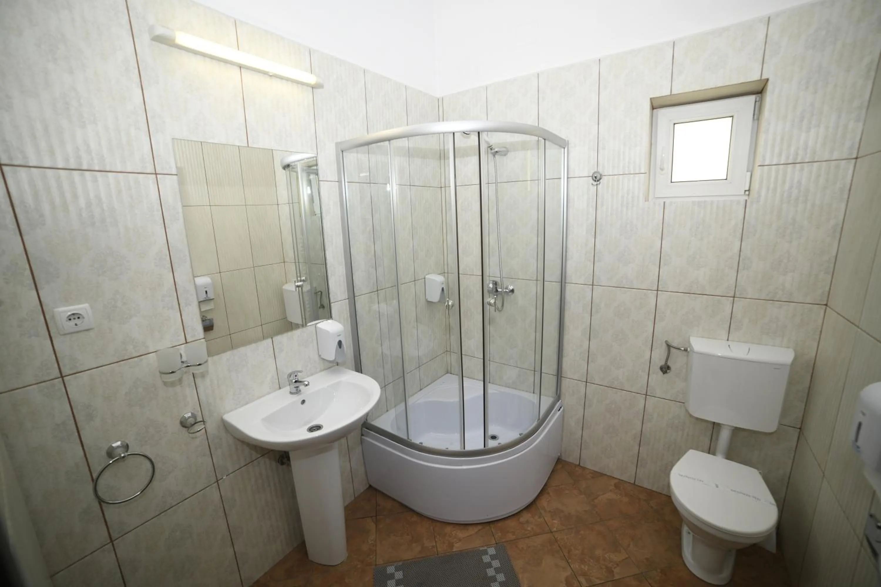 Bathroom in Pensiunea Zbor