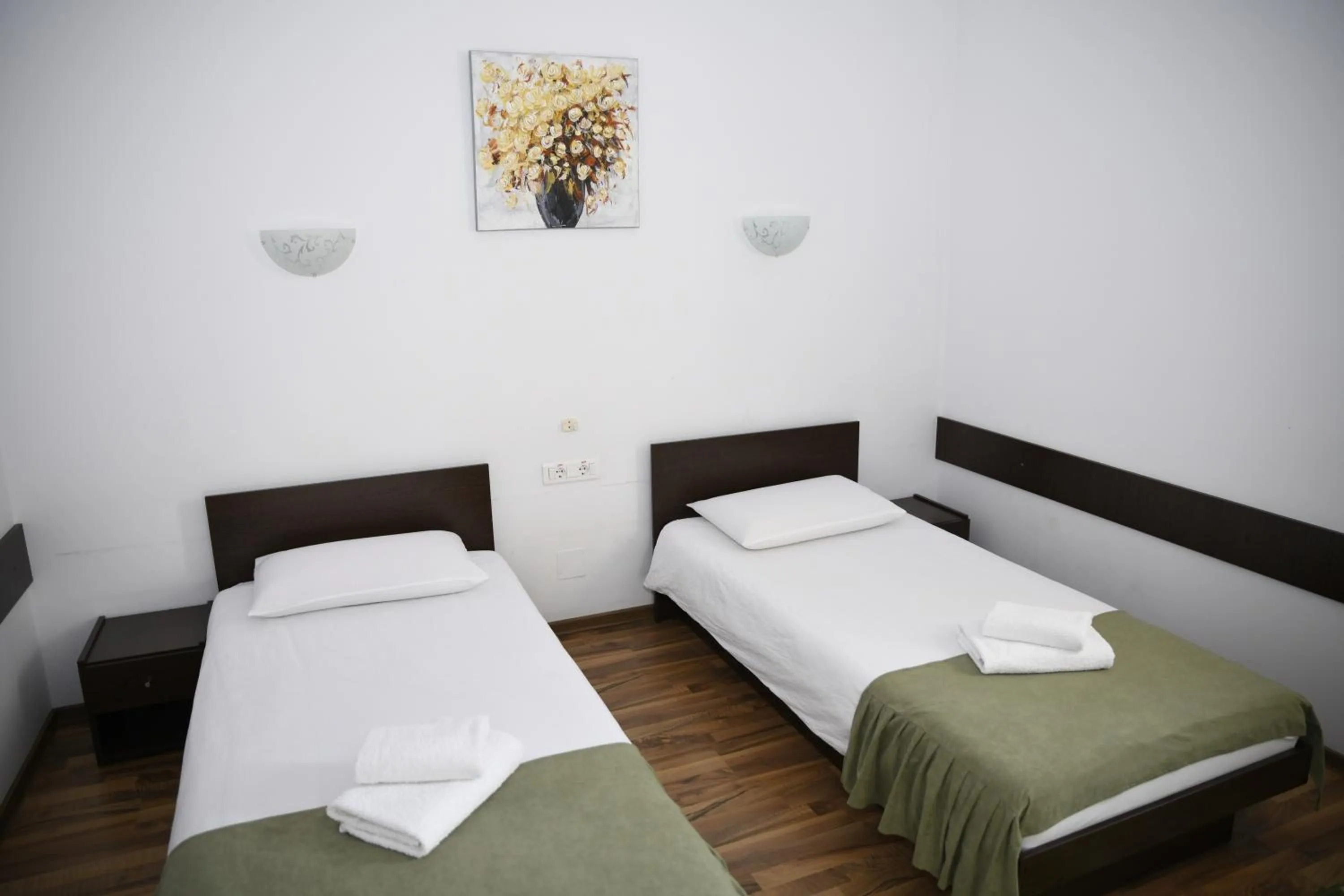 Bed in Pensiunea Zbor