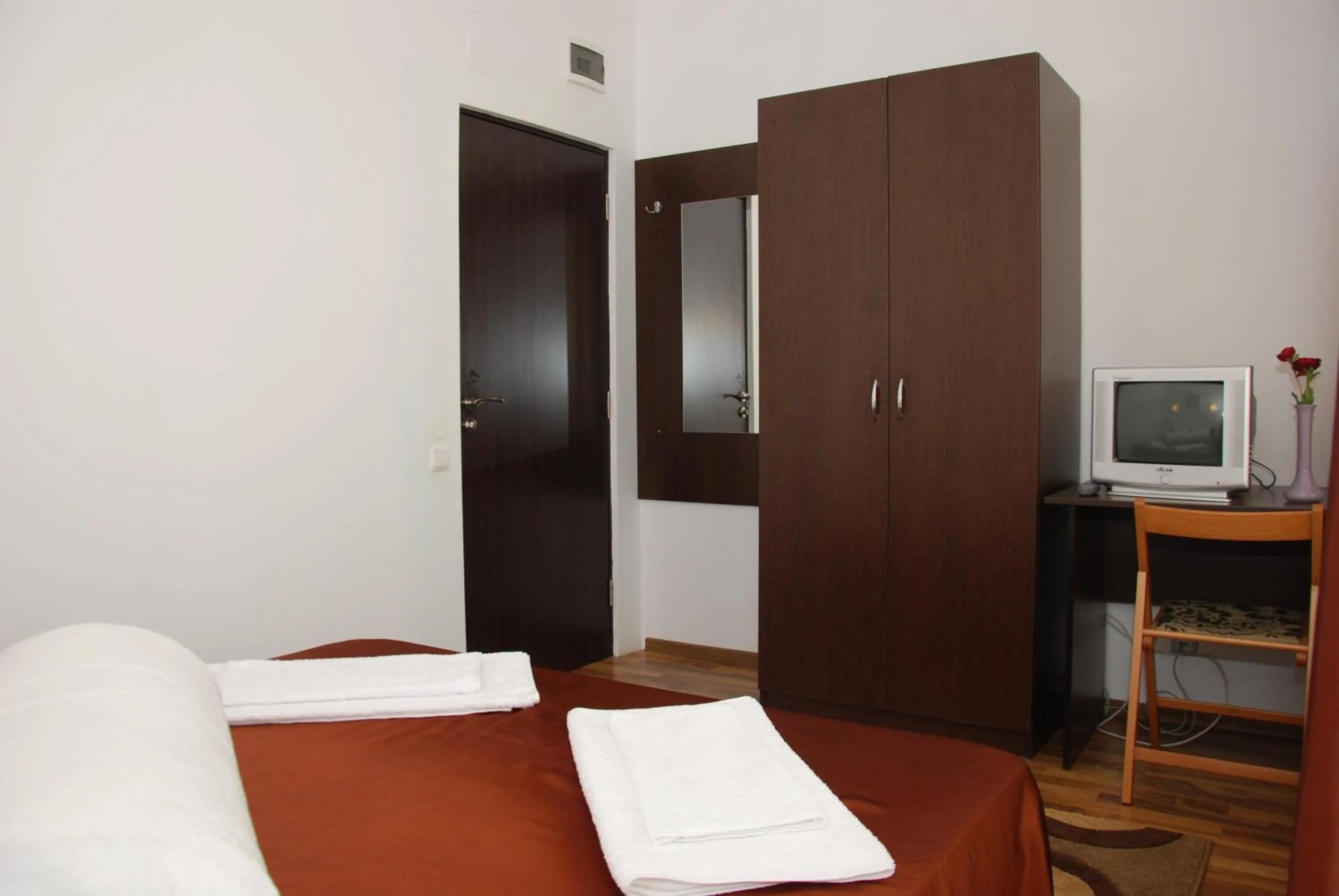 Bed in Pensiunea Zbor