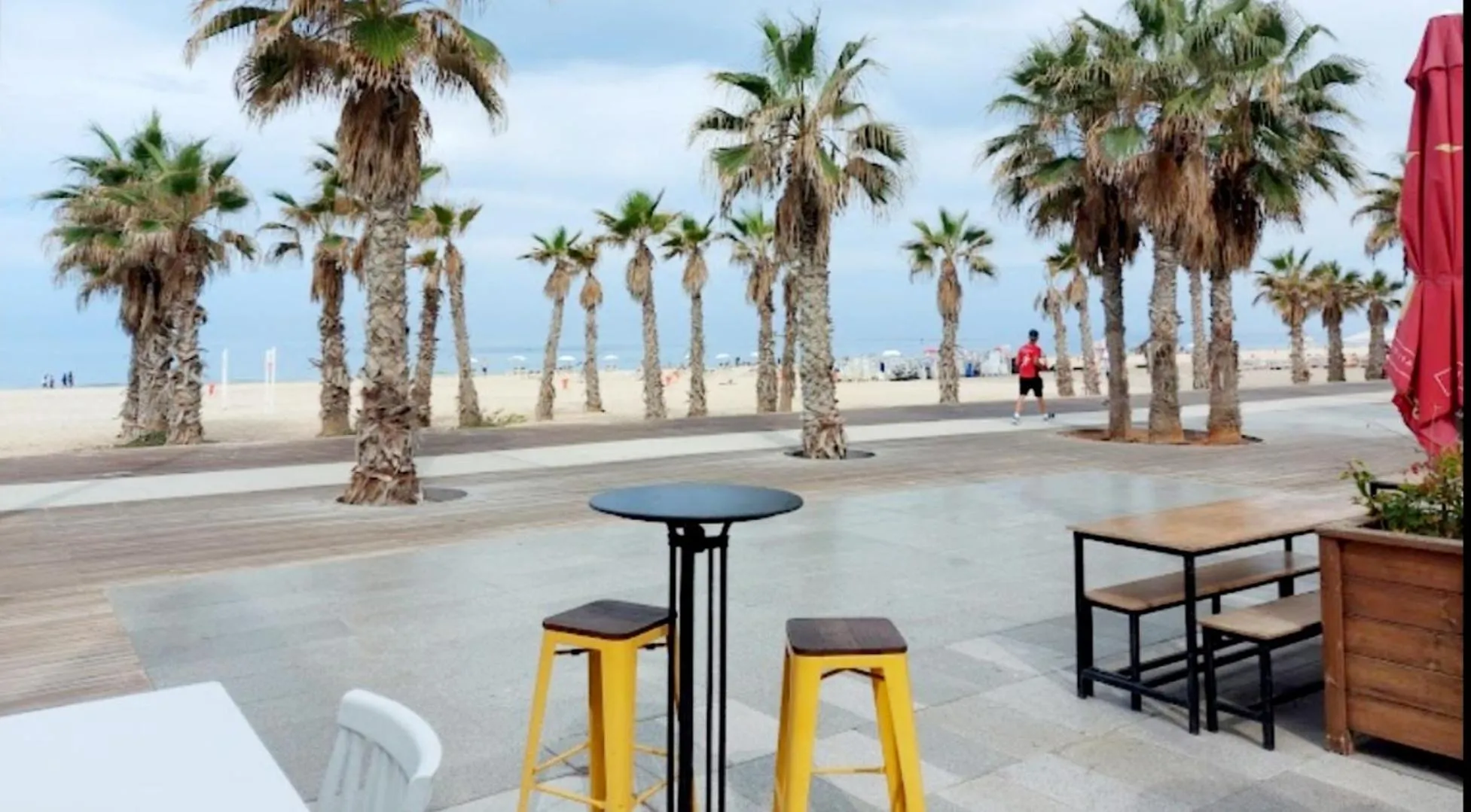 Sea view in Apart Hotel TLV/Bat Yam Beach Front 1207