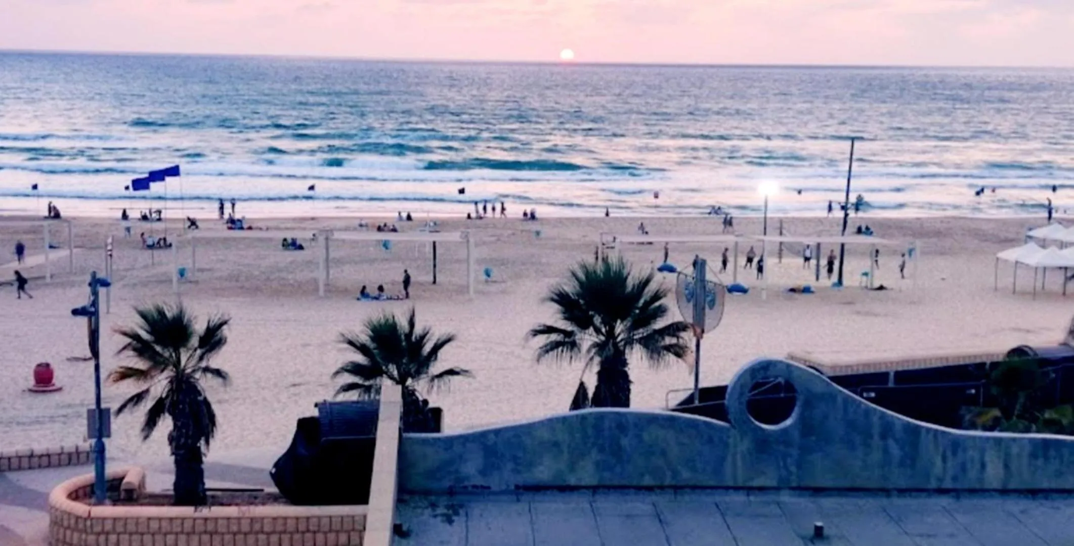 Beach in Apart Hotel TLV/Bat Yam Beach Front 1207
