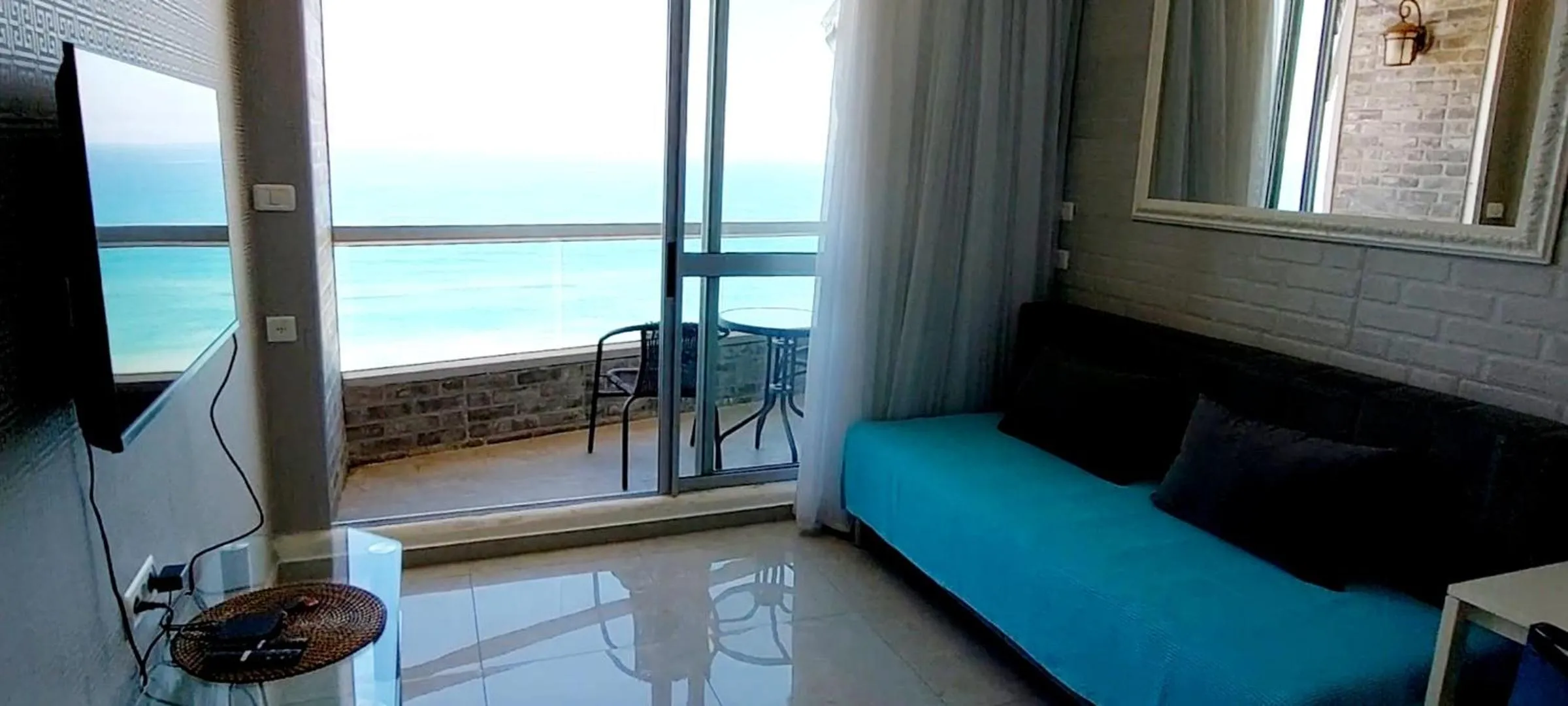 Living room in Apart Hotel TLV/Bat Yam Beach Front 1207