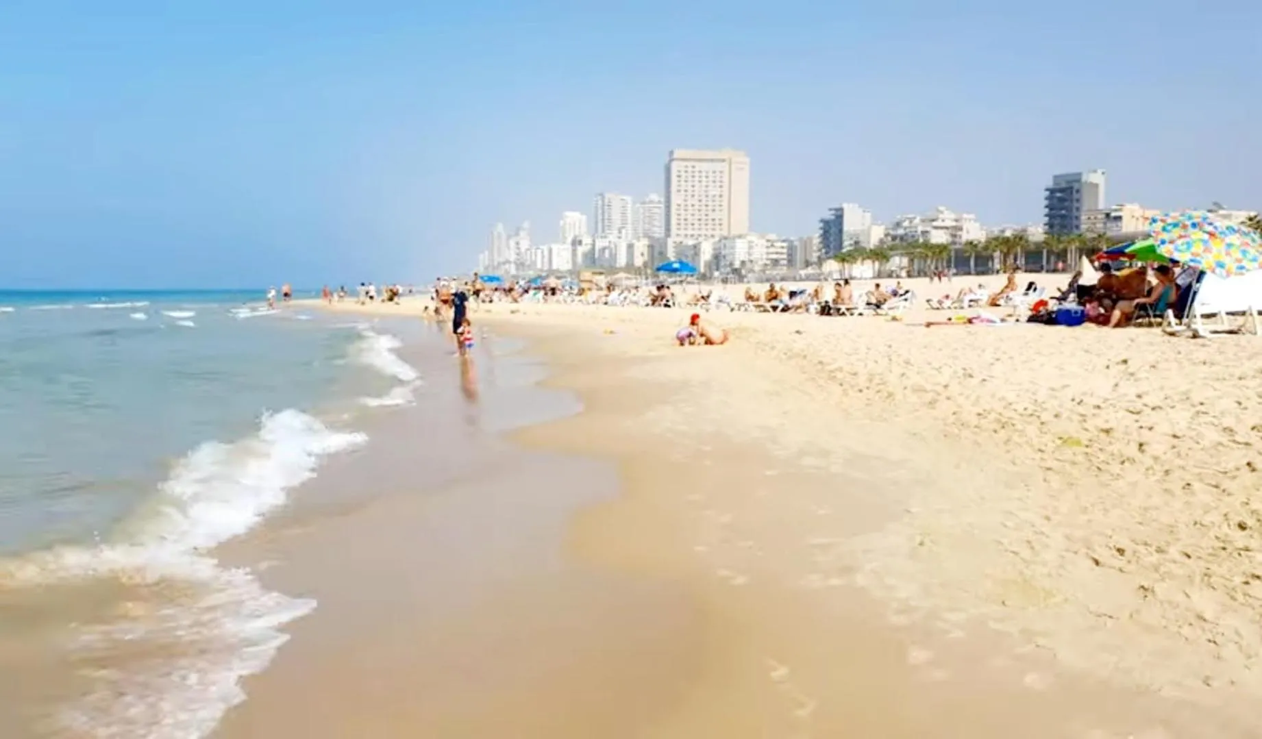 Beach in Apart Hotel TLV/Bat Yam Beach Front 1207