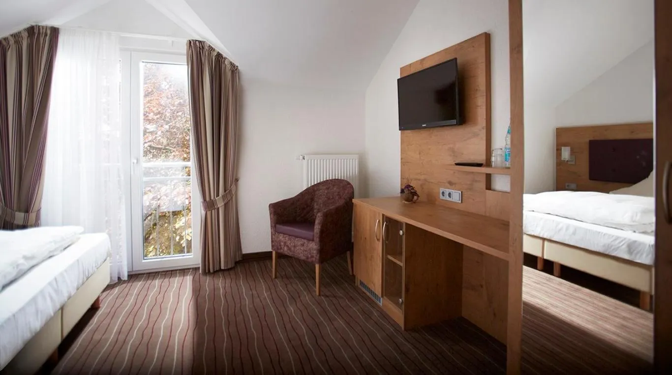 Bed in Hotel- Restaurant Poststuben