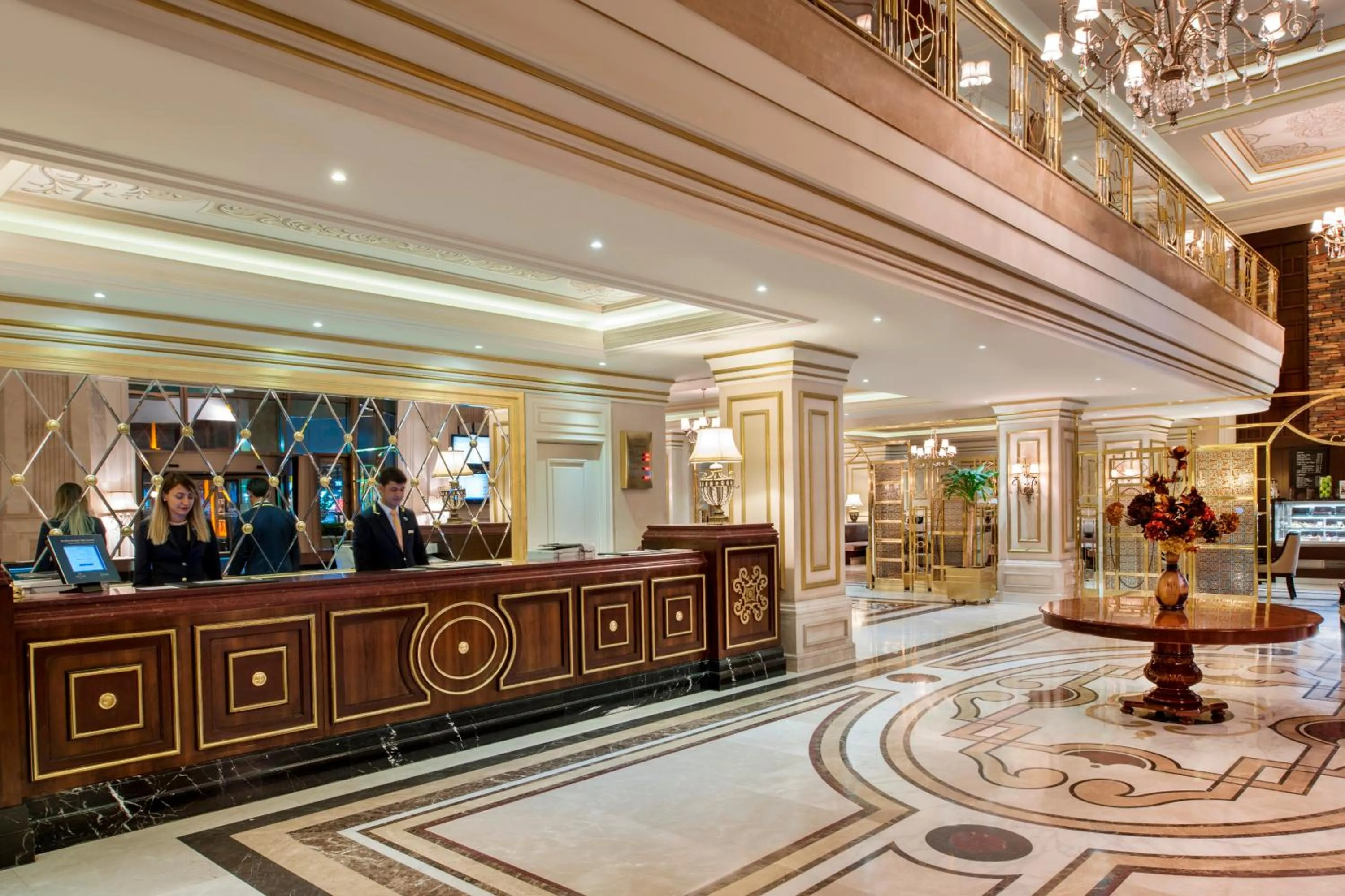 Lobby or reception in Elite World Van