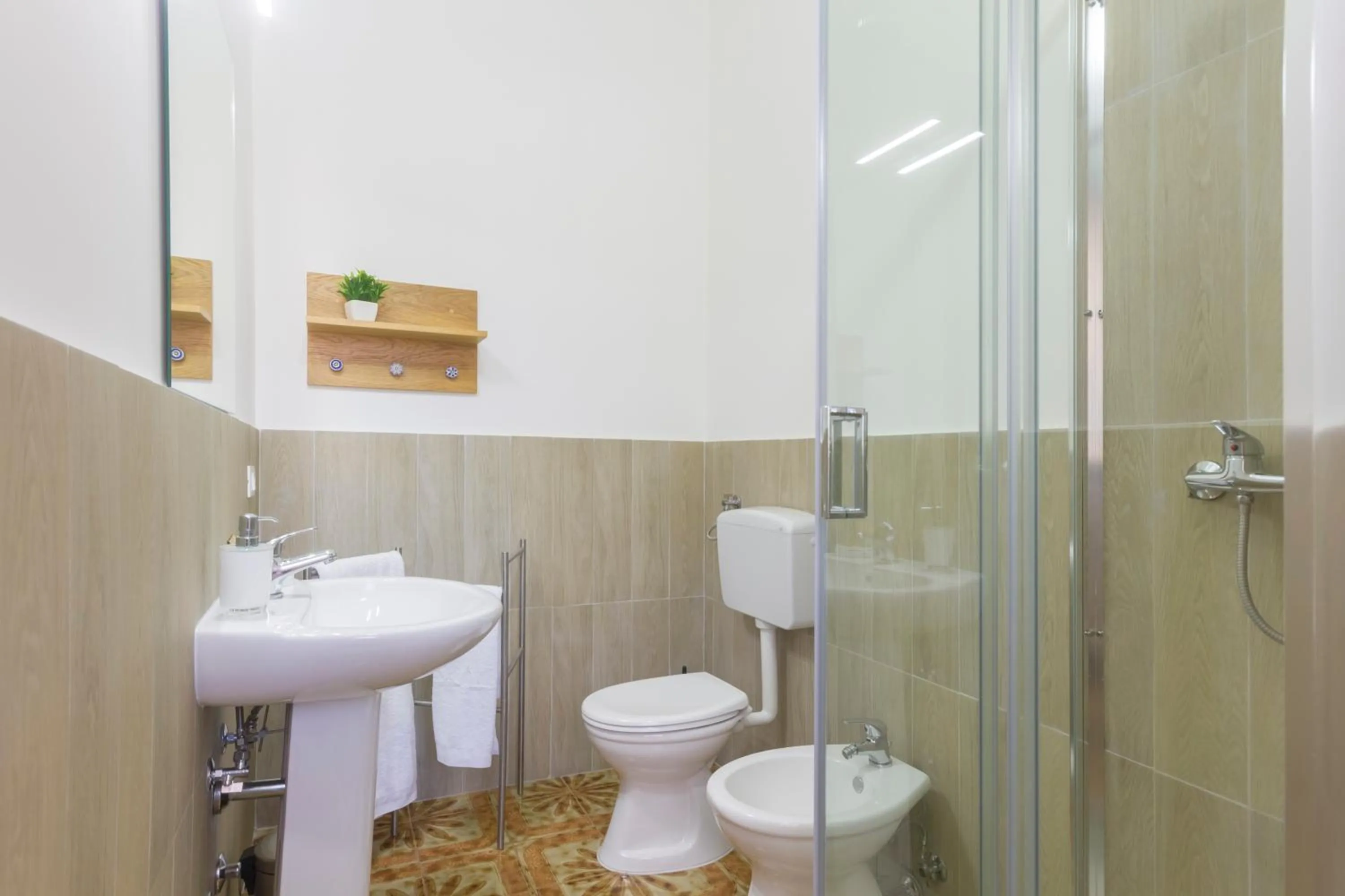 Bathroom in B&B Villa Ginevra