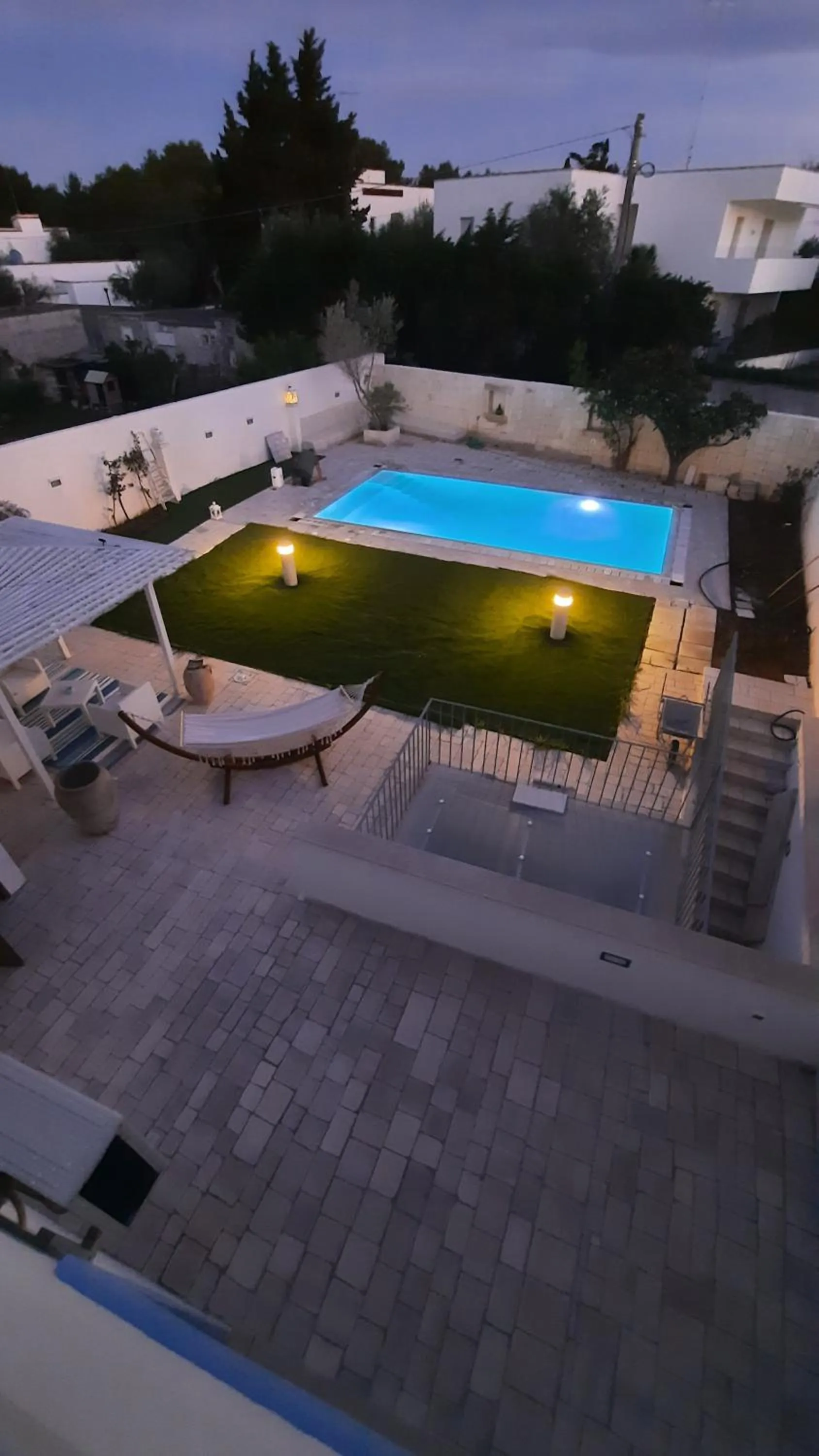 Swimming pool in B&B Villa Ginevra