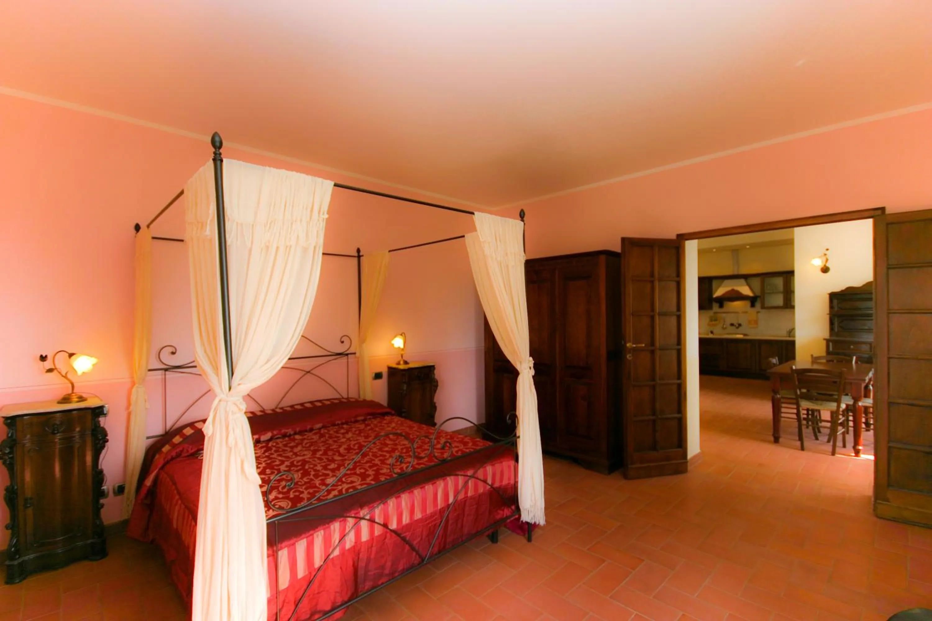 Bed in Villa Brignole