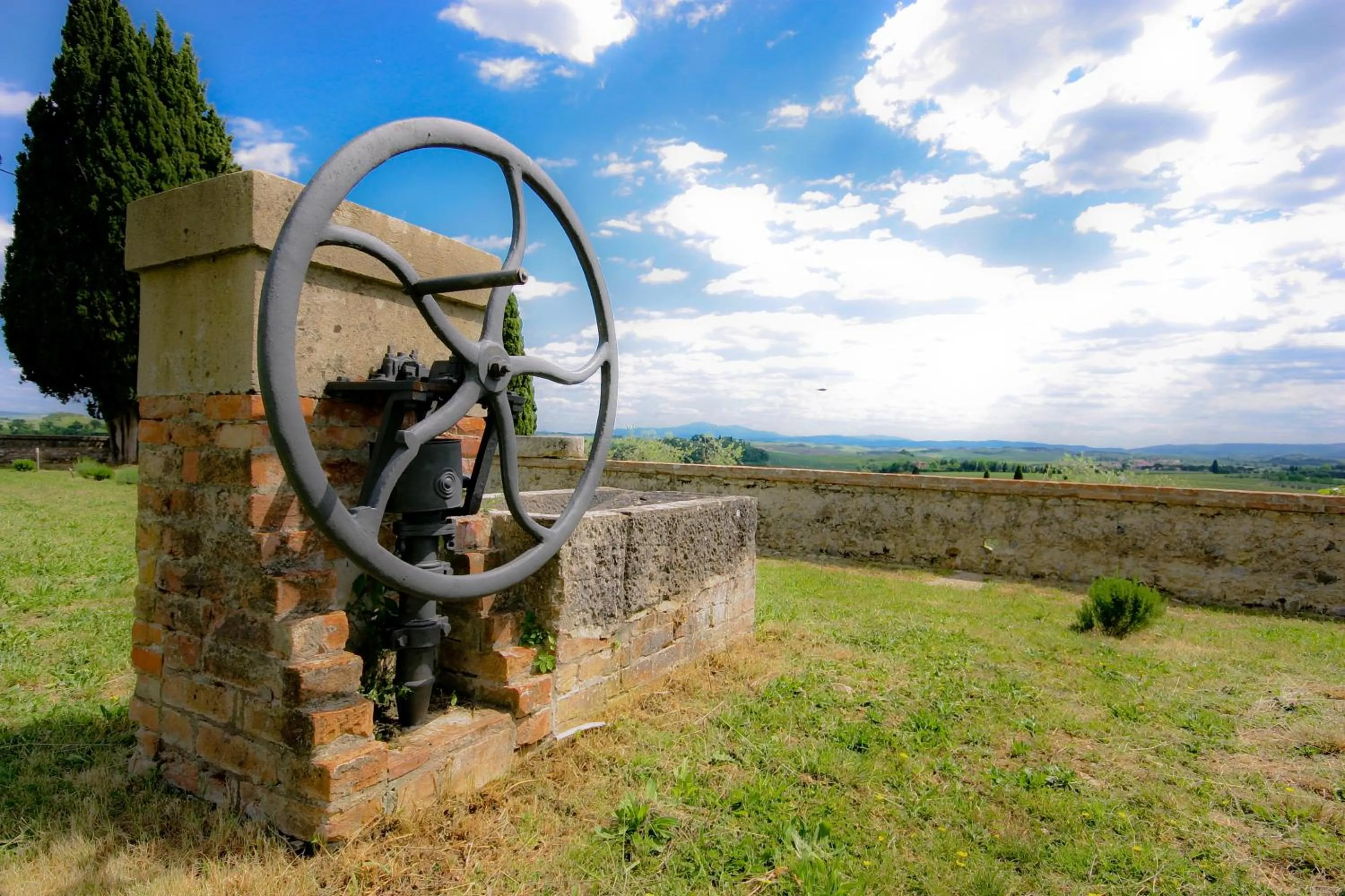 Natural landscape in Villa Brignole