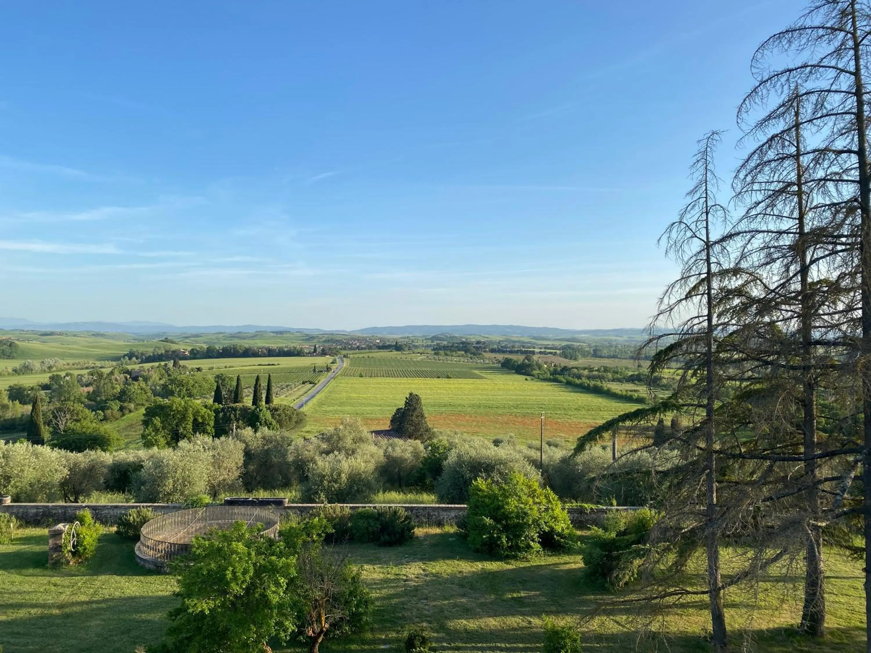 Natural landscape in Villa Brignole