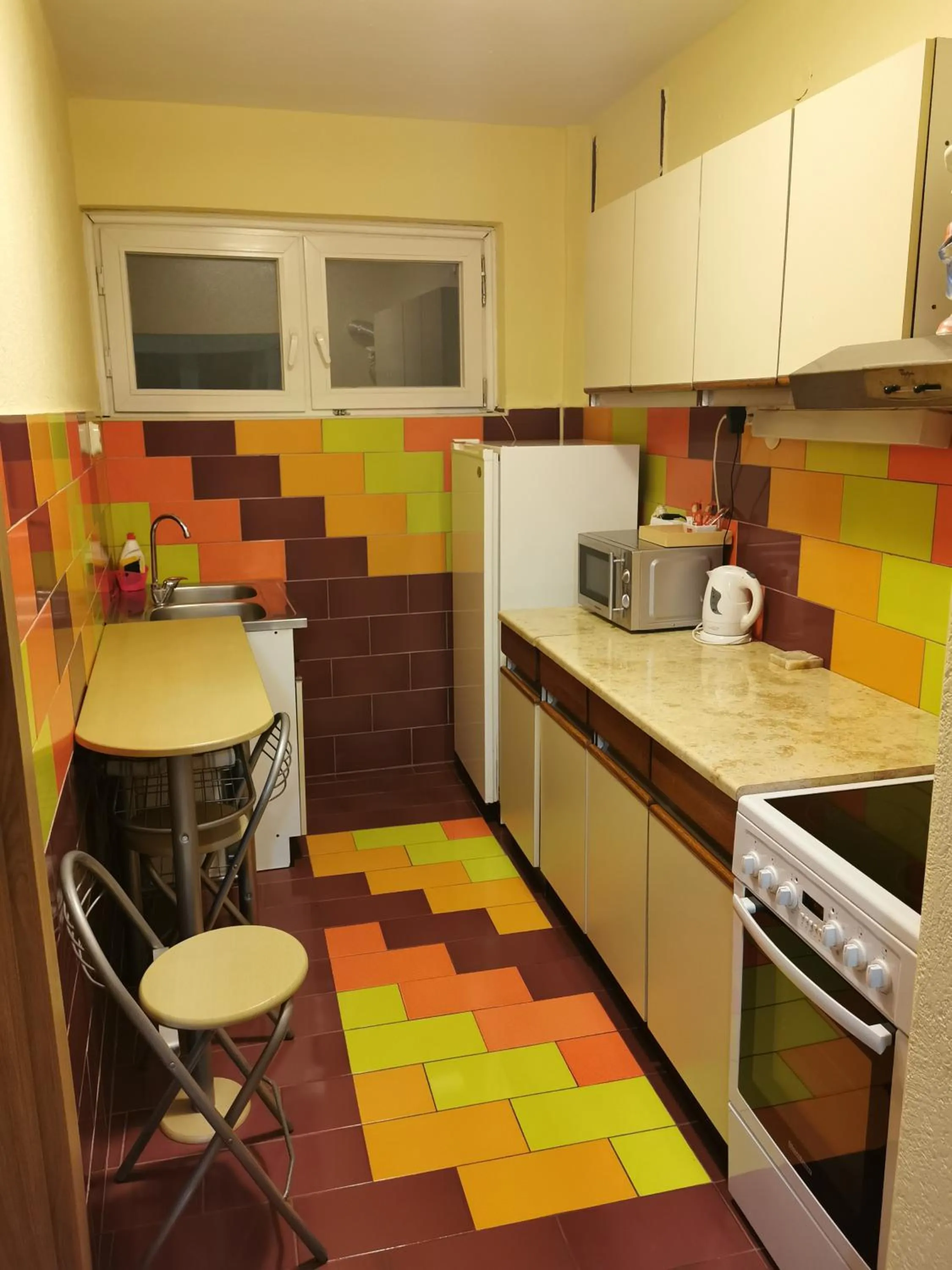 Kitchen or kitchenette in Lukanov Apartments & Guest Rooms