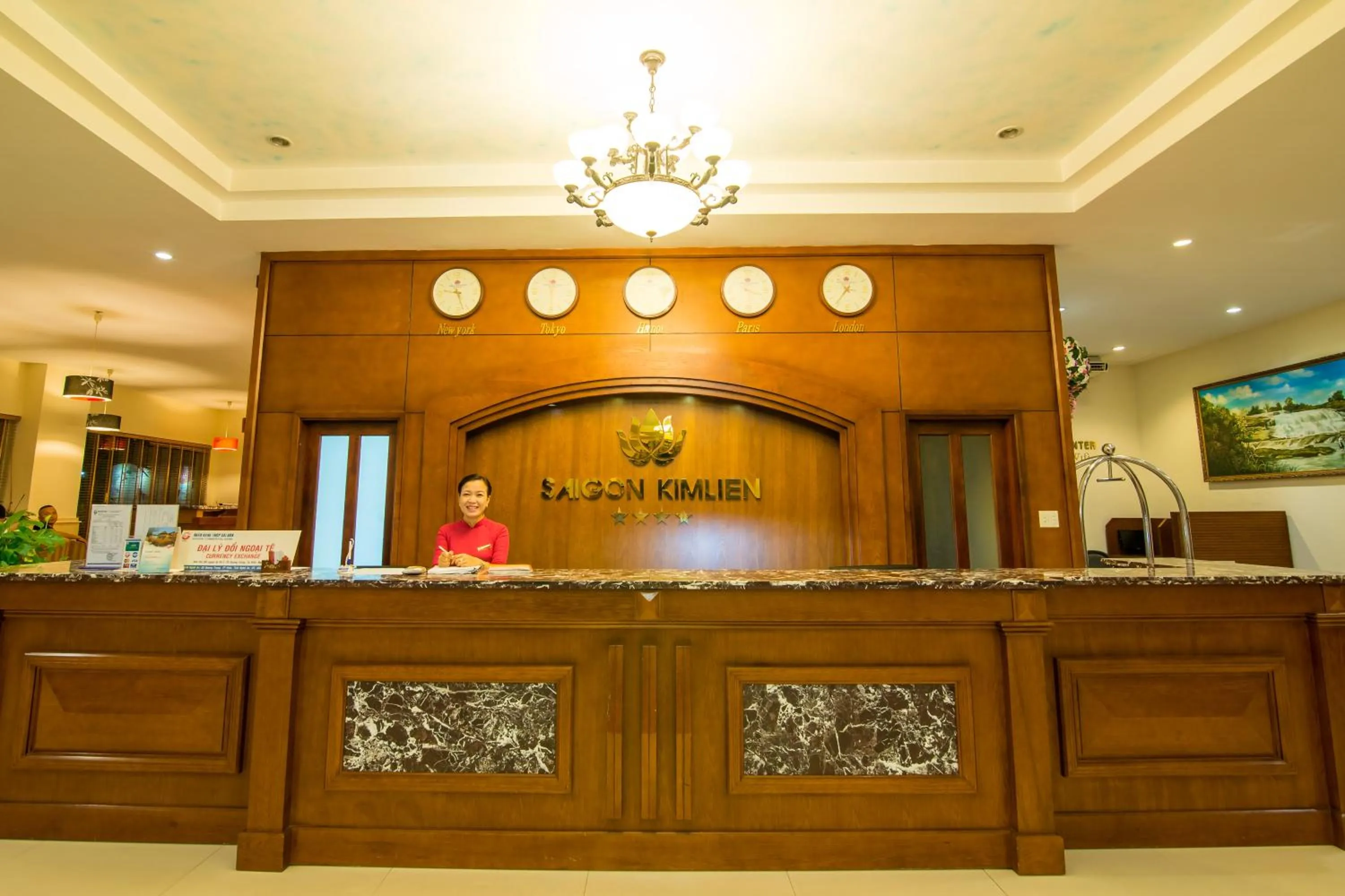Lobby or reception in Sai Gon Kim Lien Hotel Vinh City
