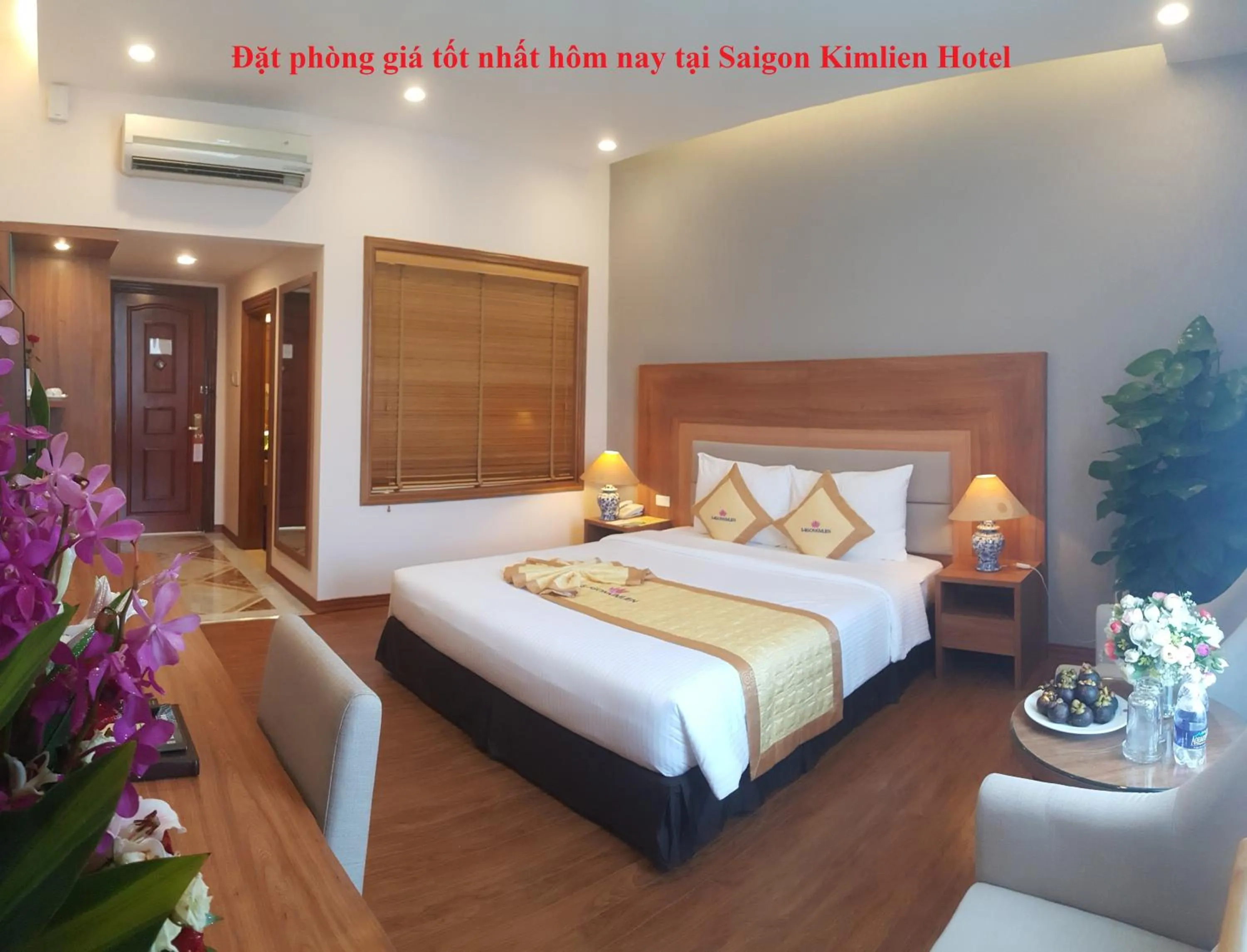 Bed in Sai Gon Kim Lien Hotel Vinh City