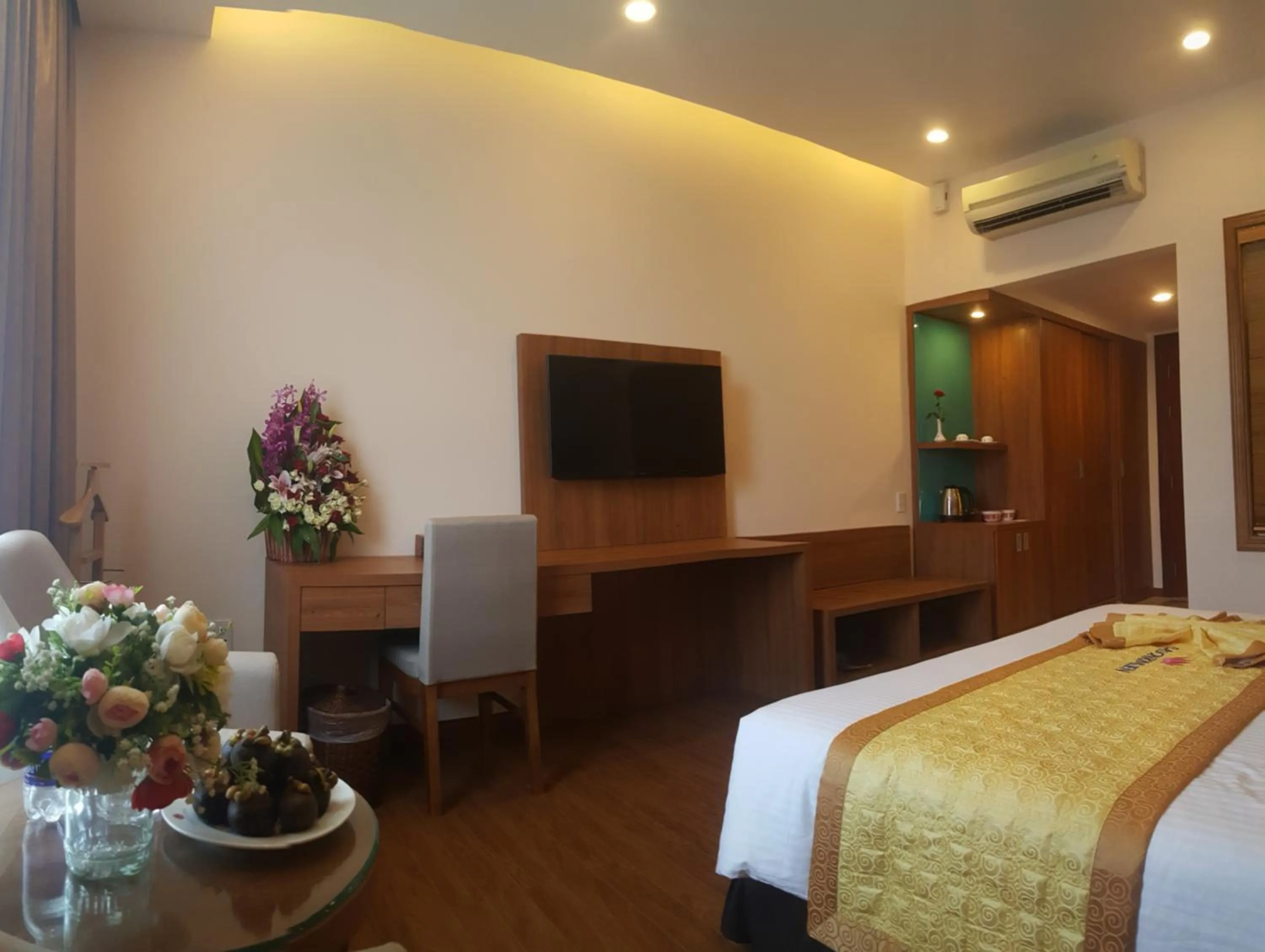 Bed in Sai Gon Kim Lien Hotel Vinh City