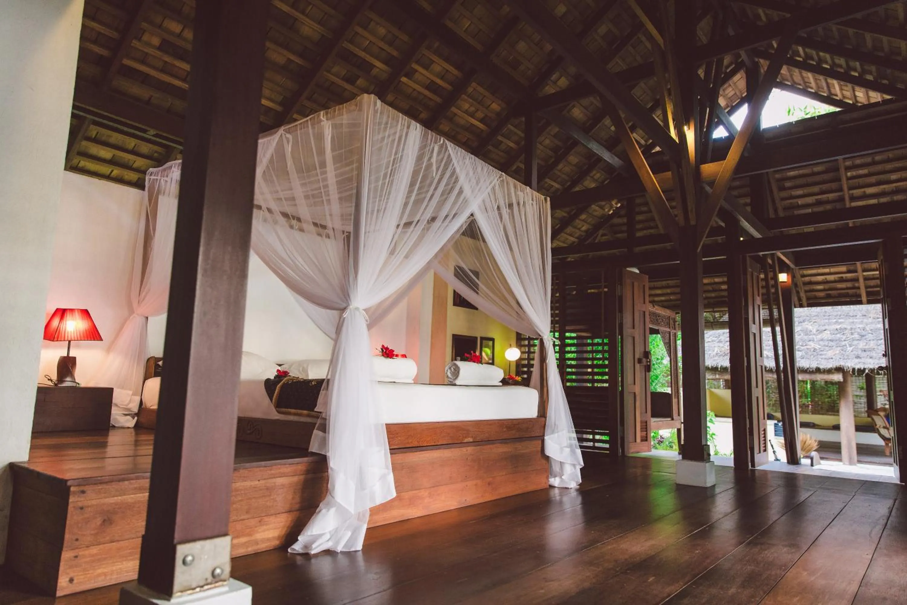 Bedroom, Bed in Koyao Bay Pavilions - Beach Resort and Pool Villas